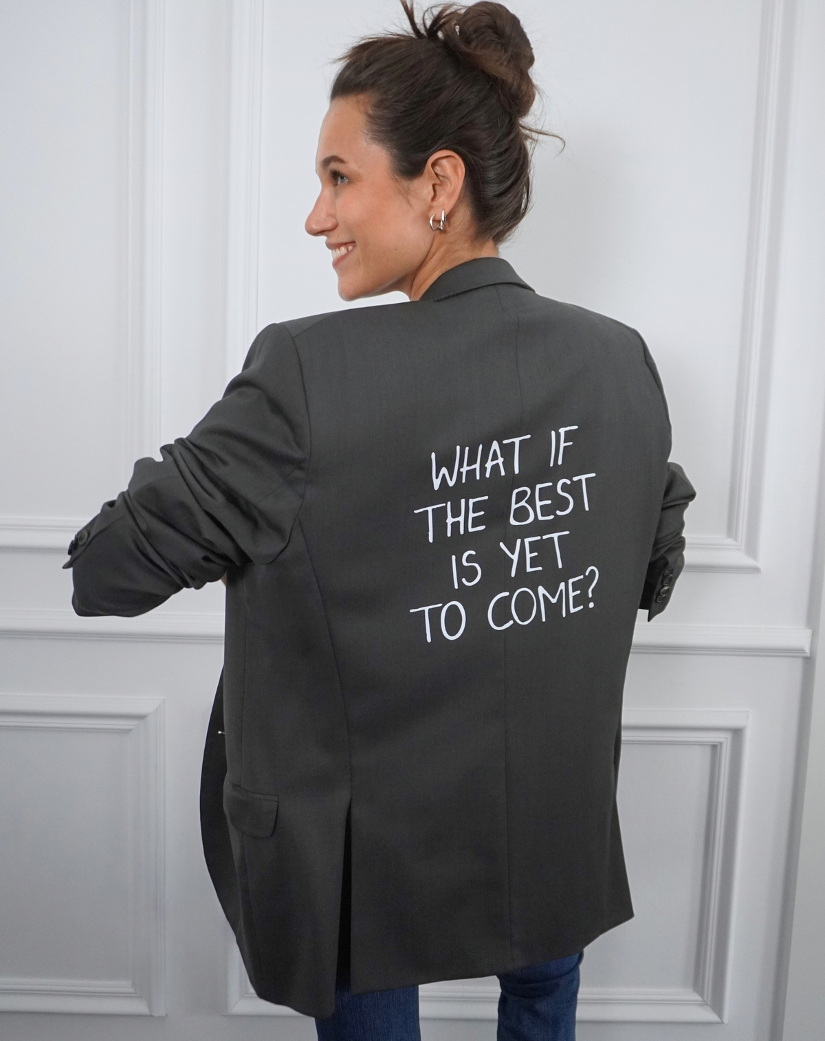 What if the best is yet to come? Upcycled Statement Blazer