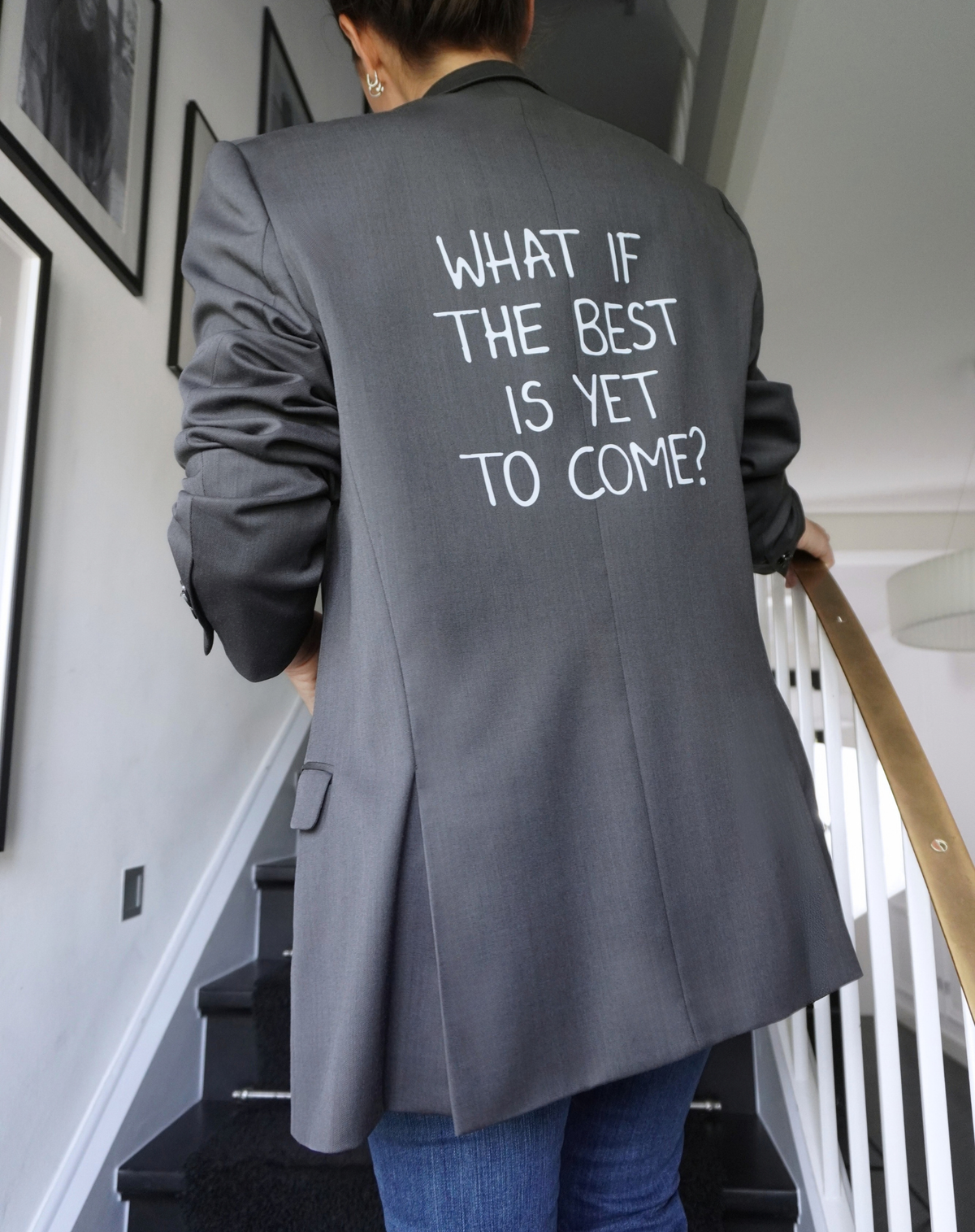 What if the best is yet to come? Upcycled Statement Blazer
