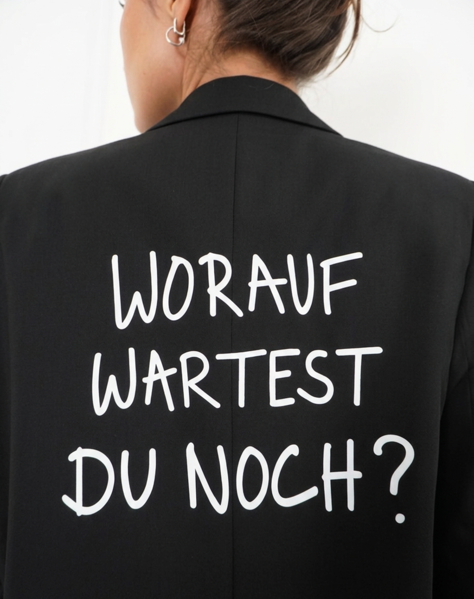 Worauf wartest du noch? Upcycled Blazer