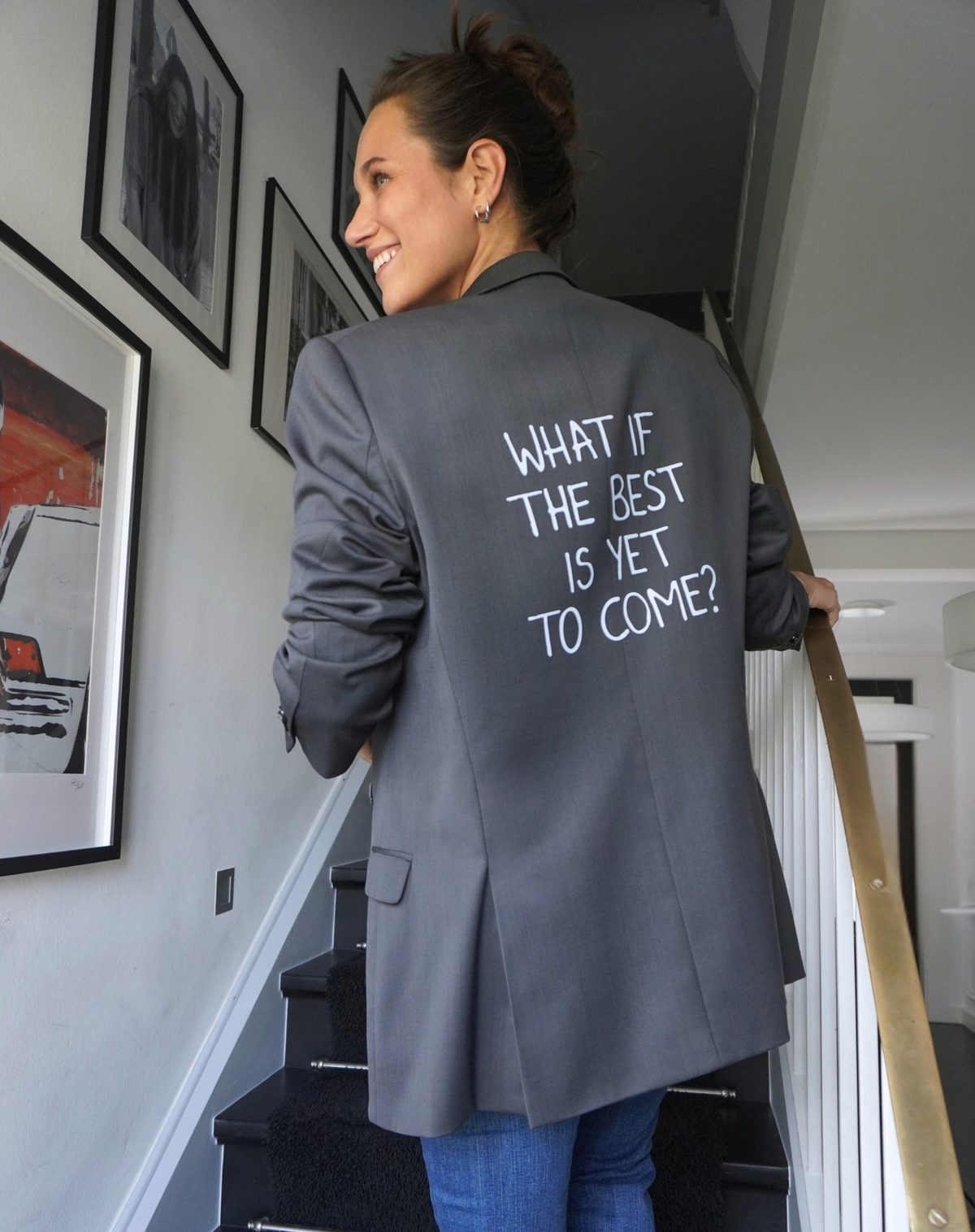 What if the best is yet to come? Upcycled Statement Blazer
