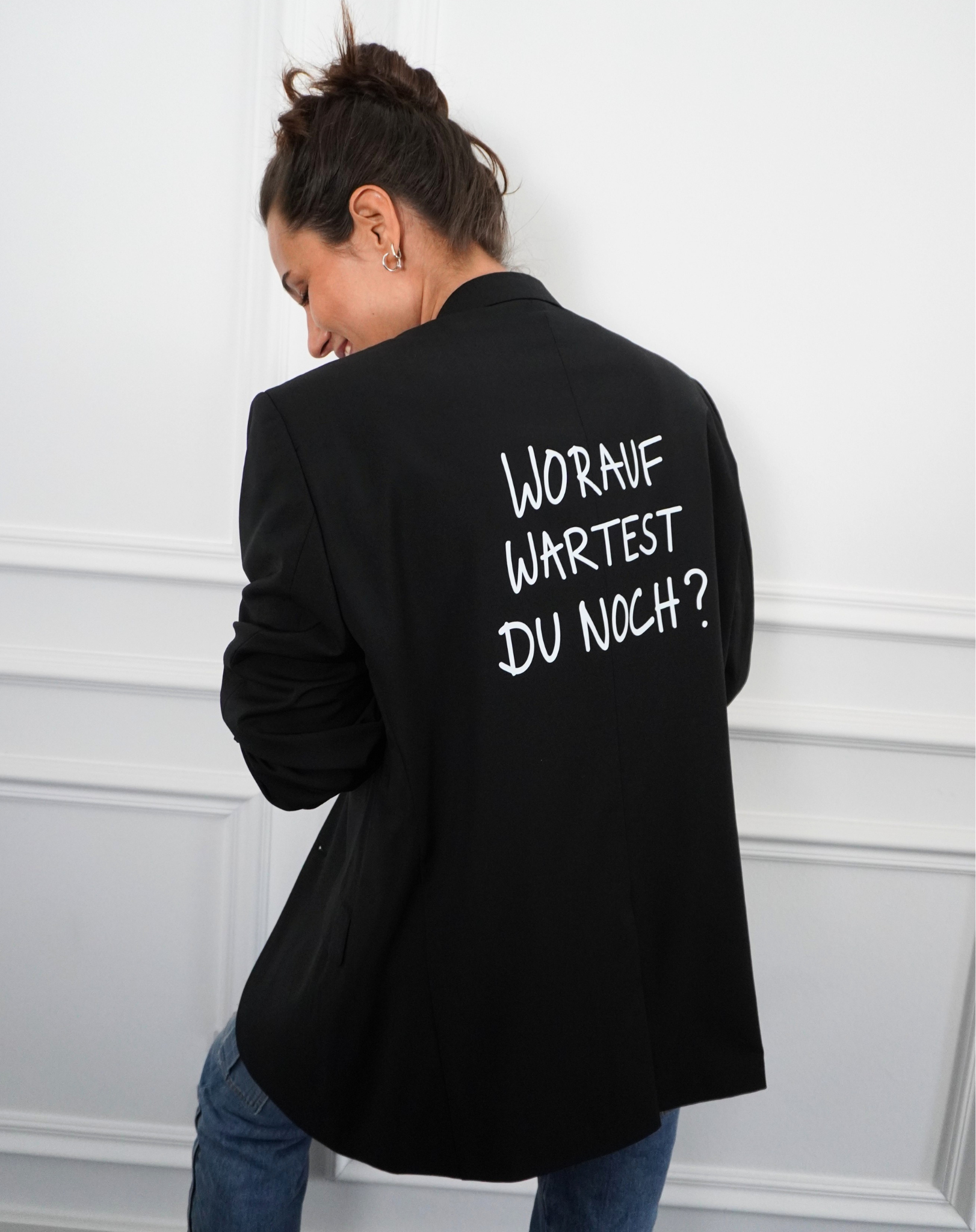 Worauf wartest du noch? Upcycled Blazer