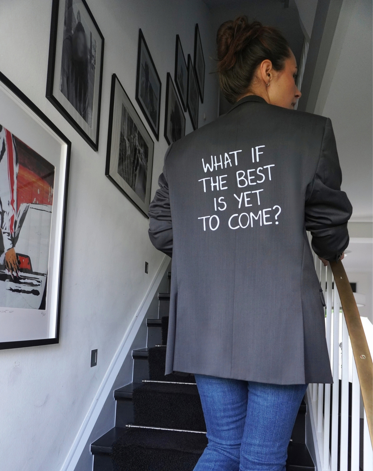 What if the best is yet to come? Upcycled Statement Blazer
