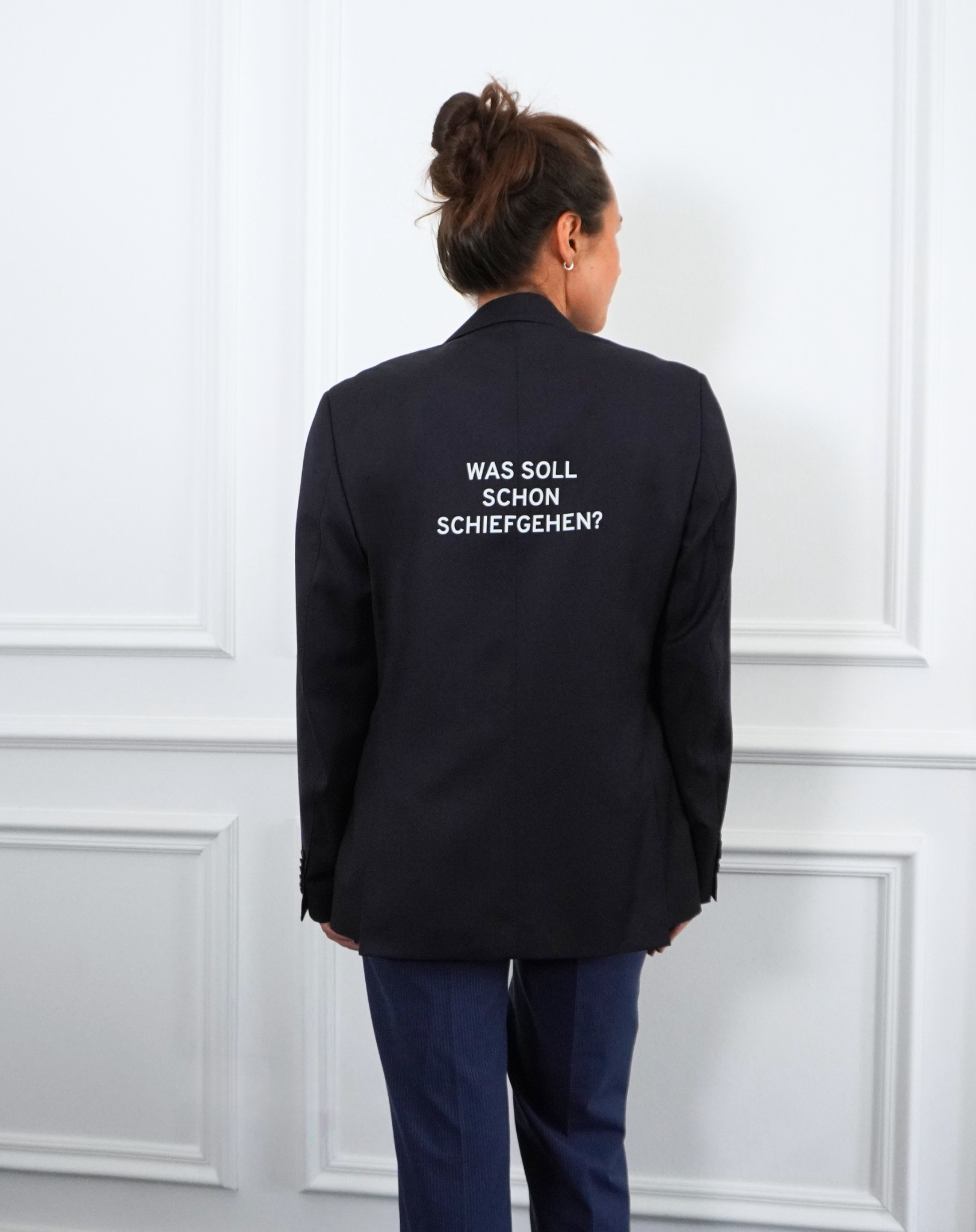 Was soll schon schiefgehen? Upcycled Blazer