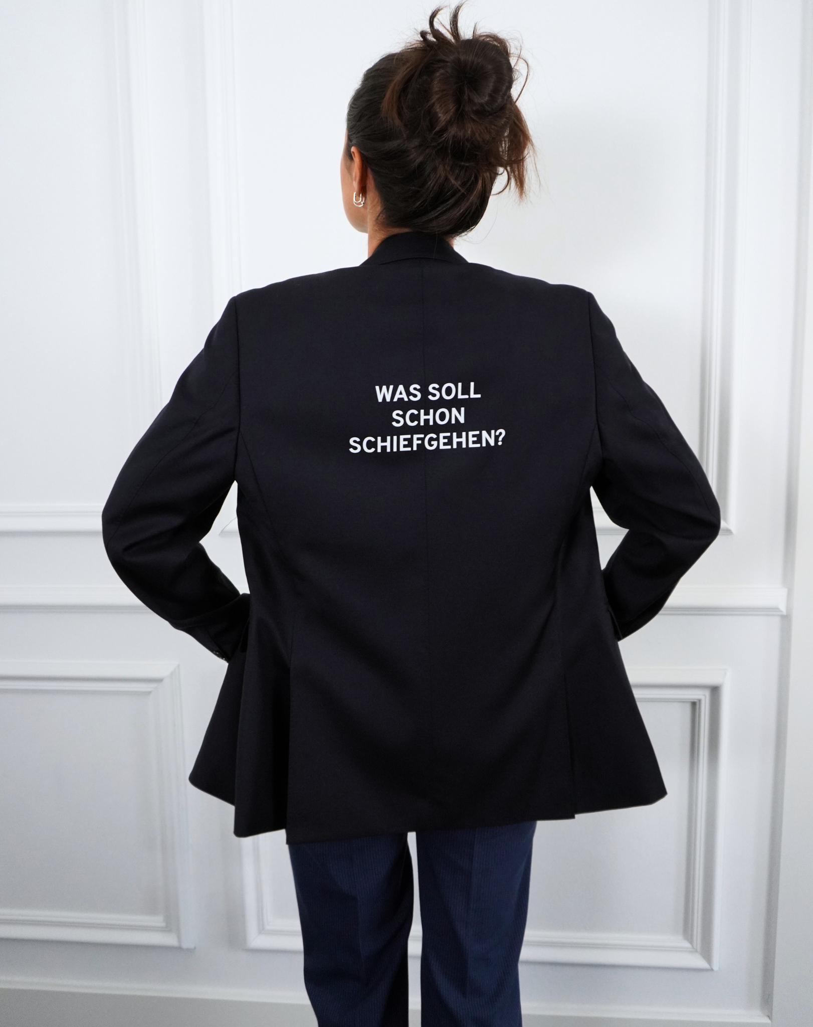 Was soll schon schiefgehen? Upcycled Blazer