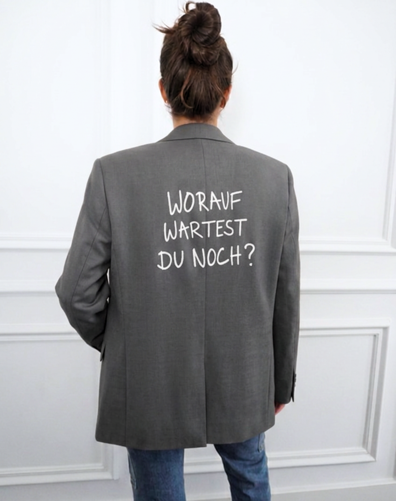 Worauf wartest du noch? Upcycled Blazer