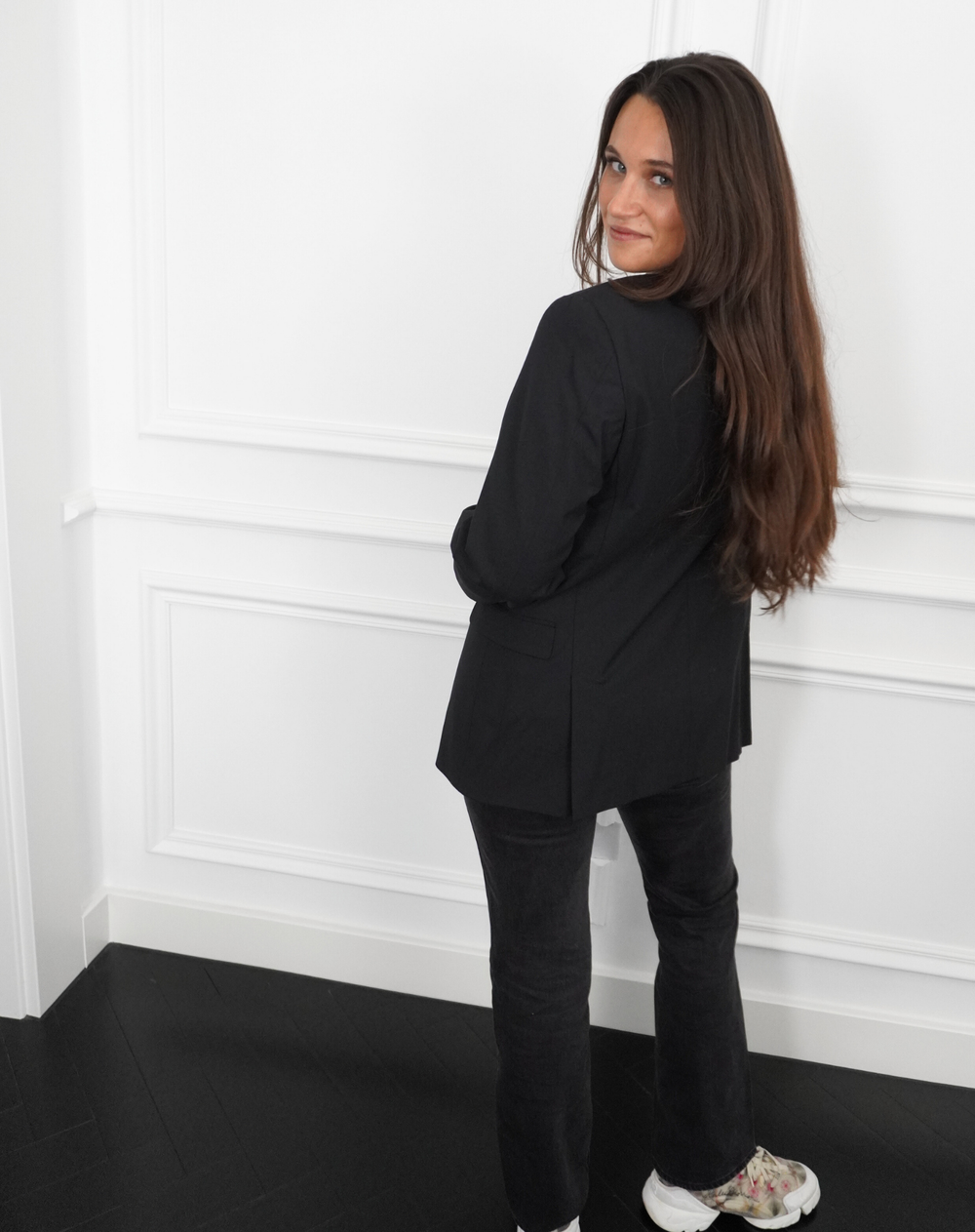 Remember when you wanted what you have now? Upcycled Blazer (Druck vorne)