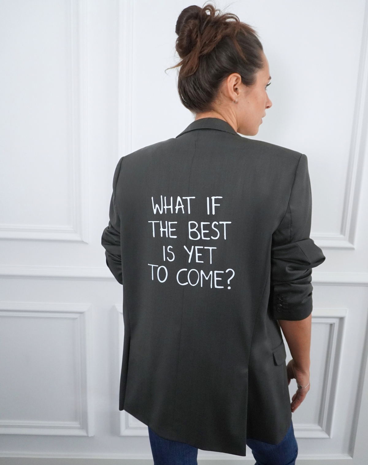 What if the best is yet to come? Upcycled Statement Blazer