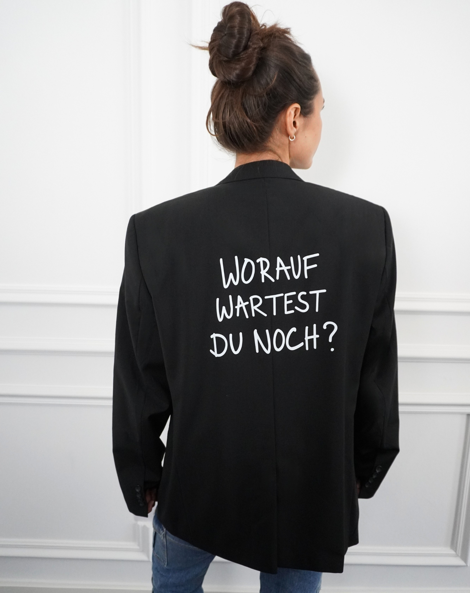 Worauf wartest du noch? Upcycled Blazer