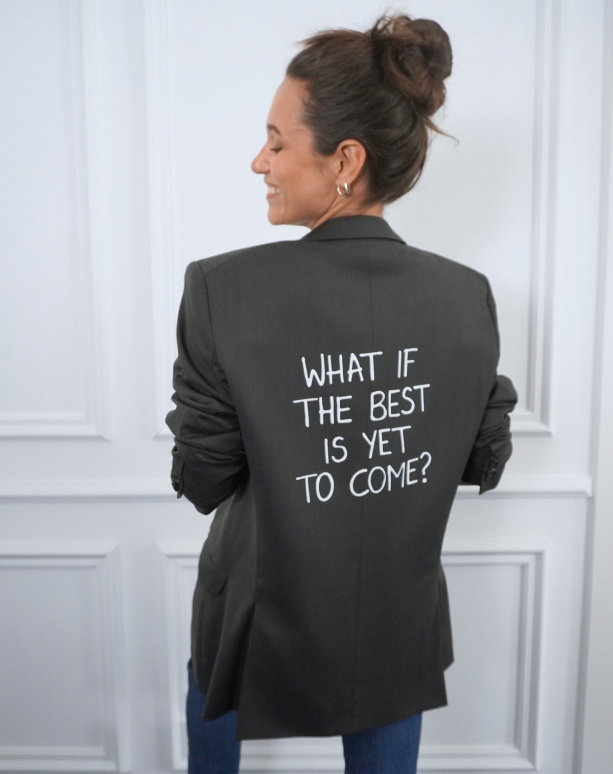 What if the best is yet to come? Upcycled Statement Blazer