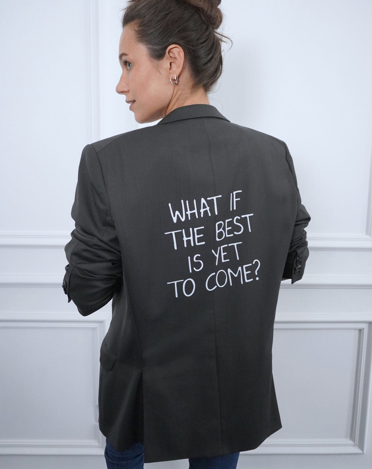 What if the best is yet to come? Upcycled Statement Blazer