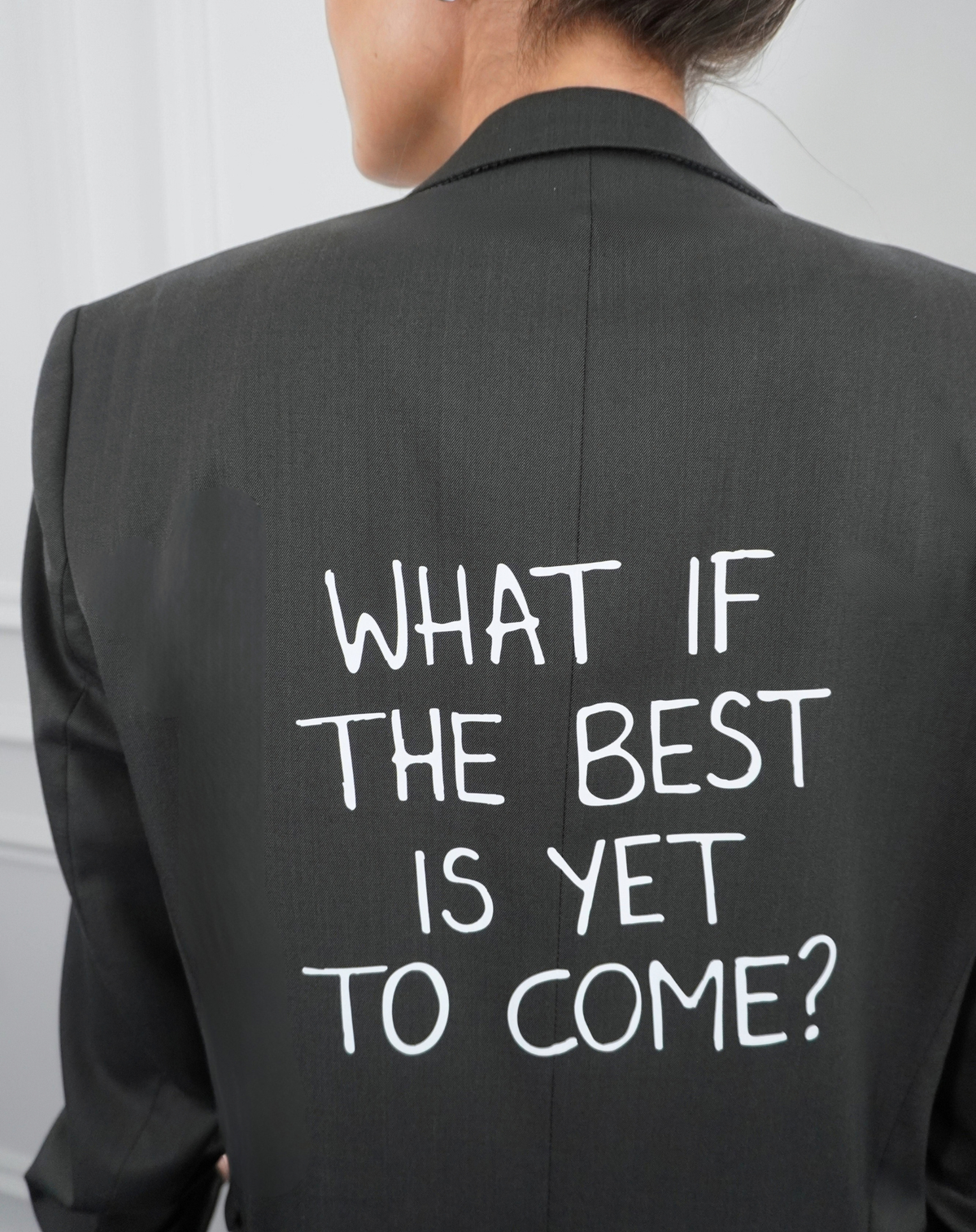 What if the best is yet to come? Upcycled Statement Blazer