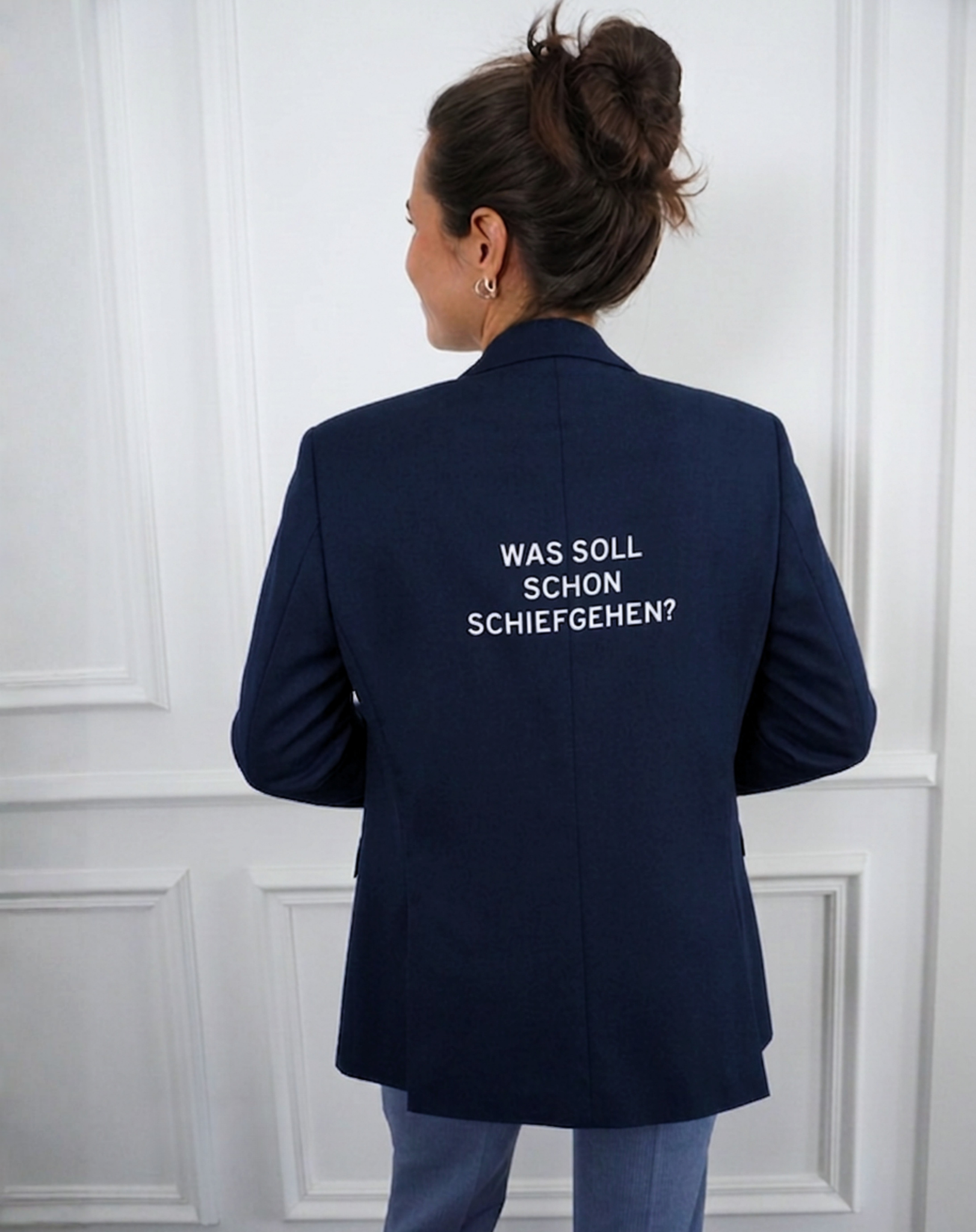 Was soll schon schiefgehen? Upcycled Blazer
