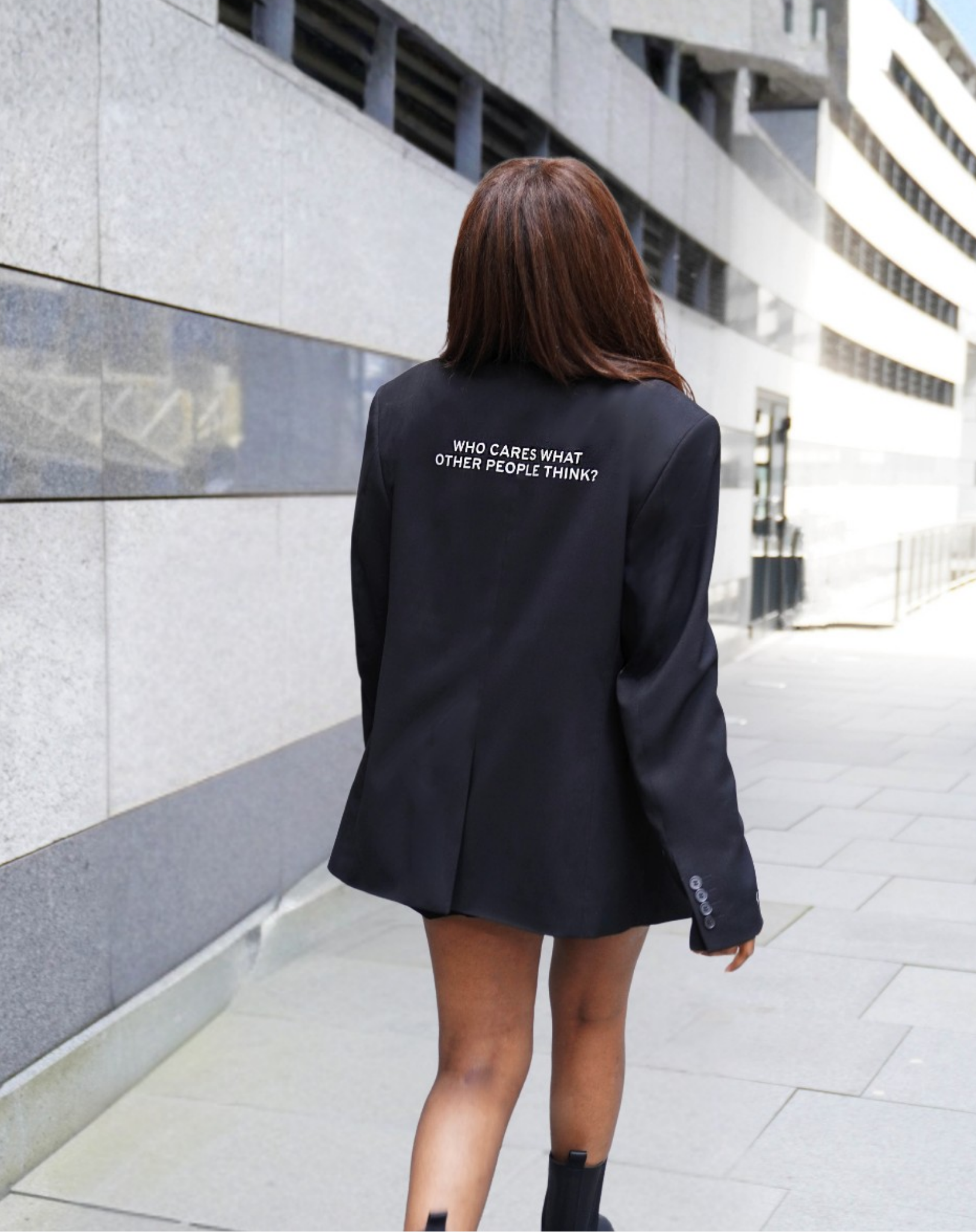 Who cares what other people think? Upcycled Blazer