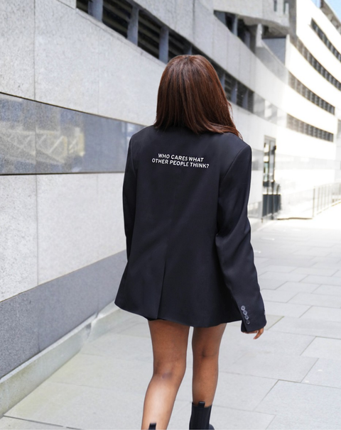 Who cares what other people think? Upcycled Blazer