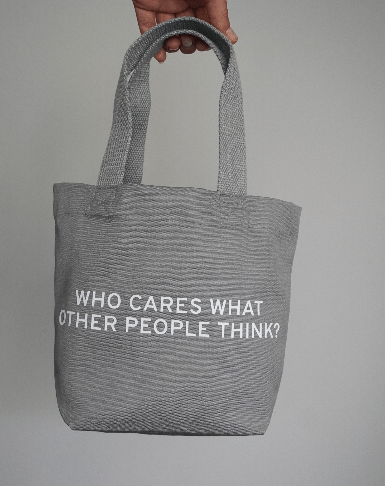 Mini Bag 'Who cares?' - OBLIVIOUS?