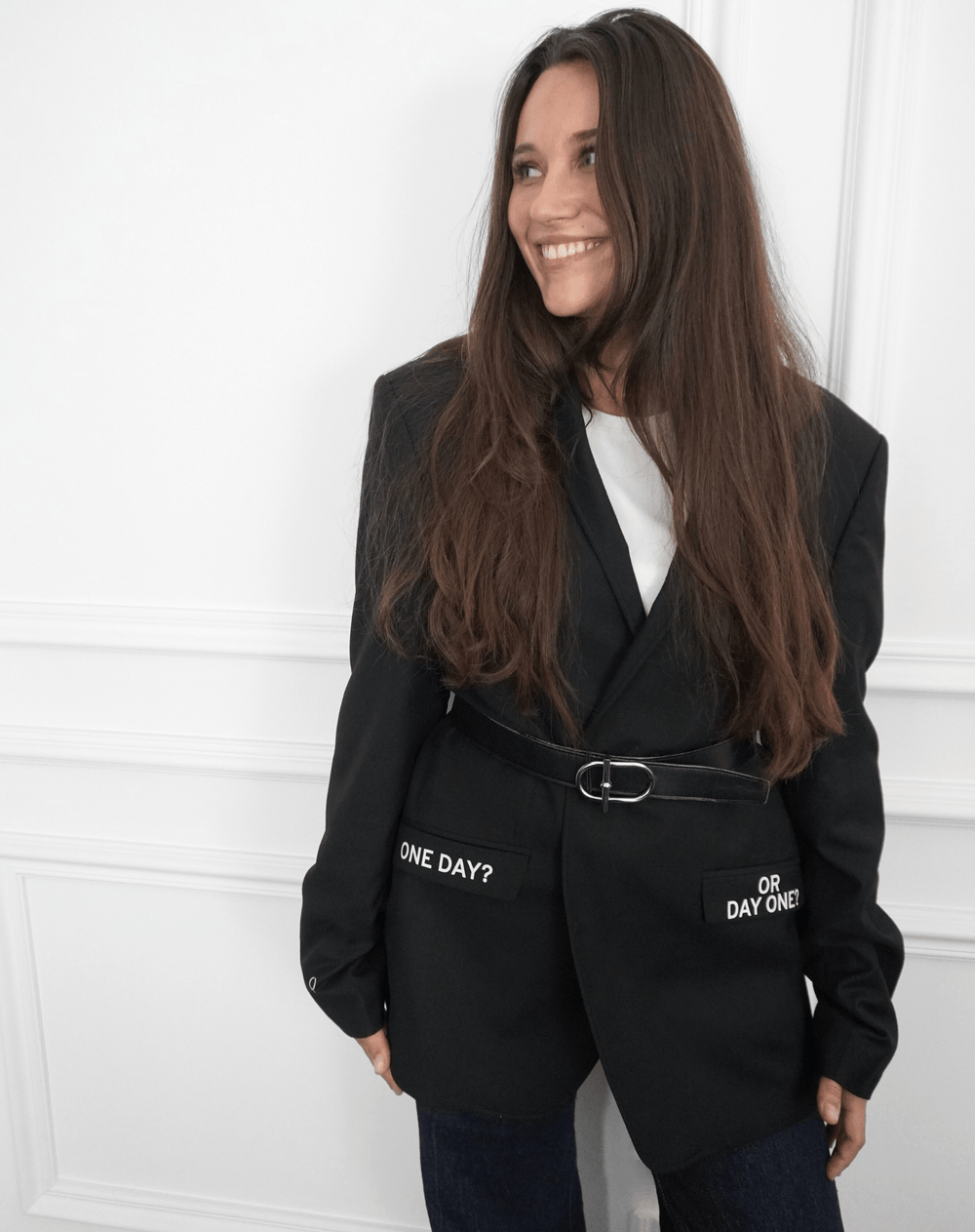 One day? Or day one? Upcycled Blazer - OBLIVIOUS?
