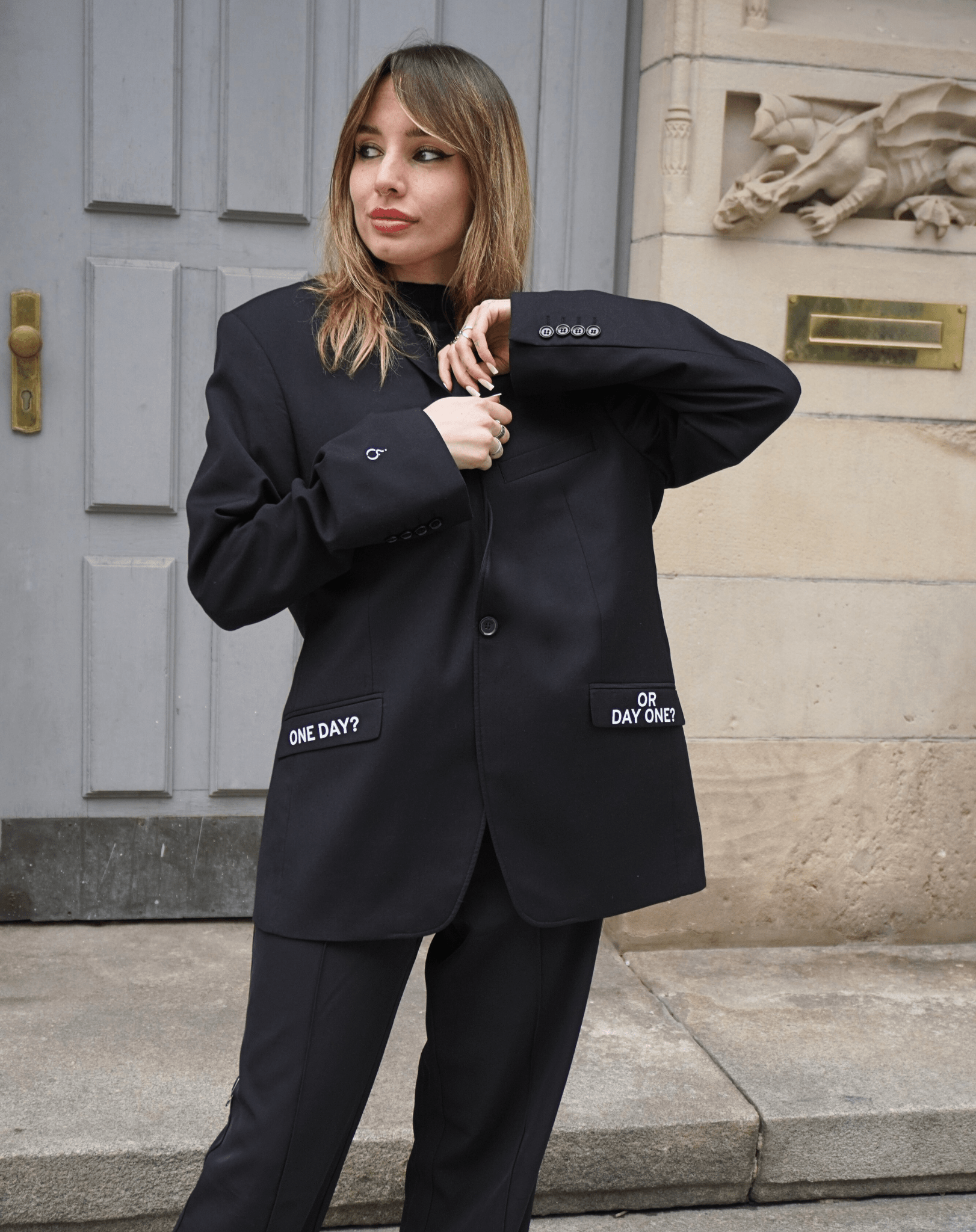 One day? Or day one? Upcycled Blazer - OBLIVIOUS?