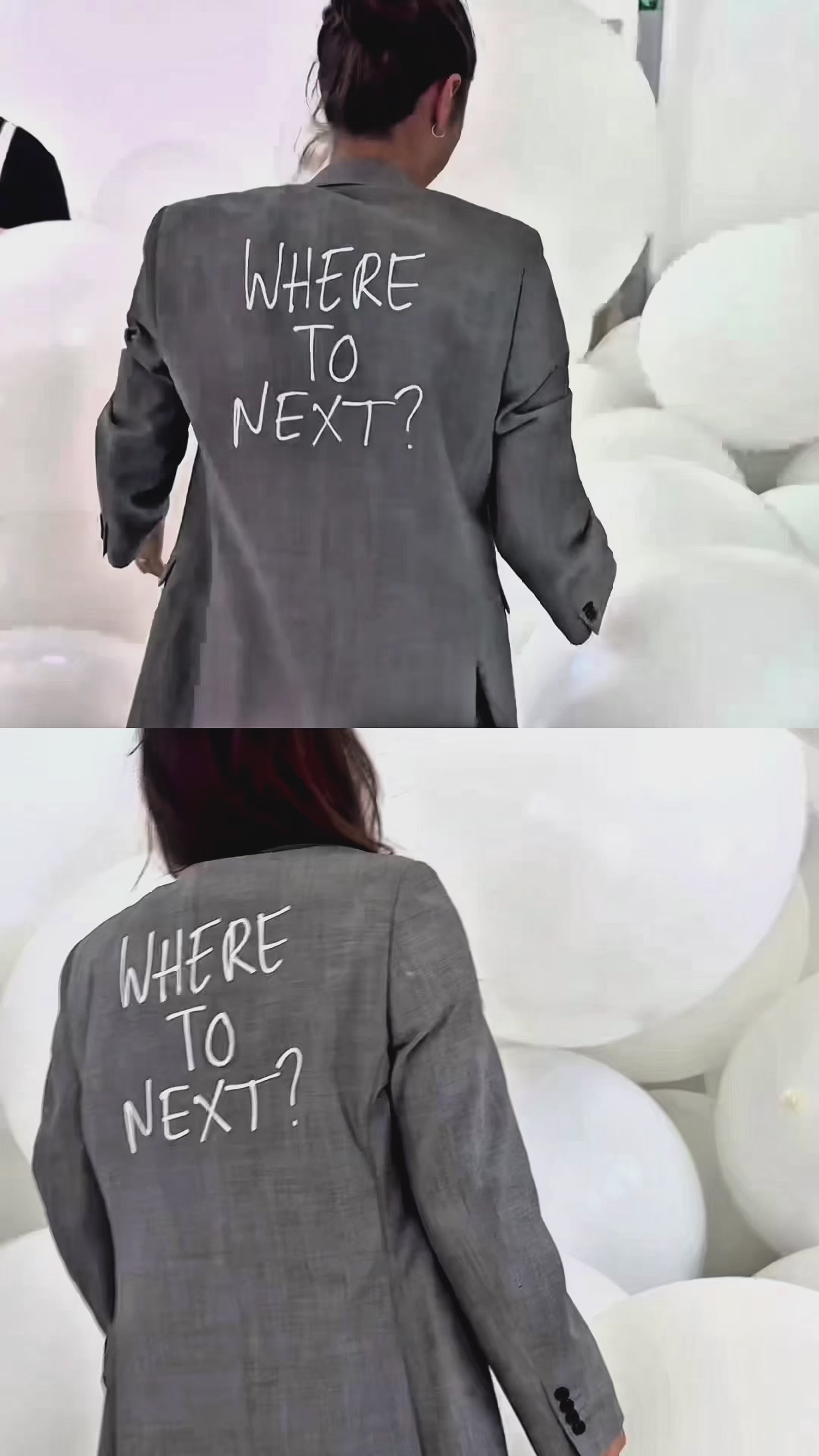 Where to next? Upcycled Blazer