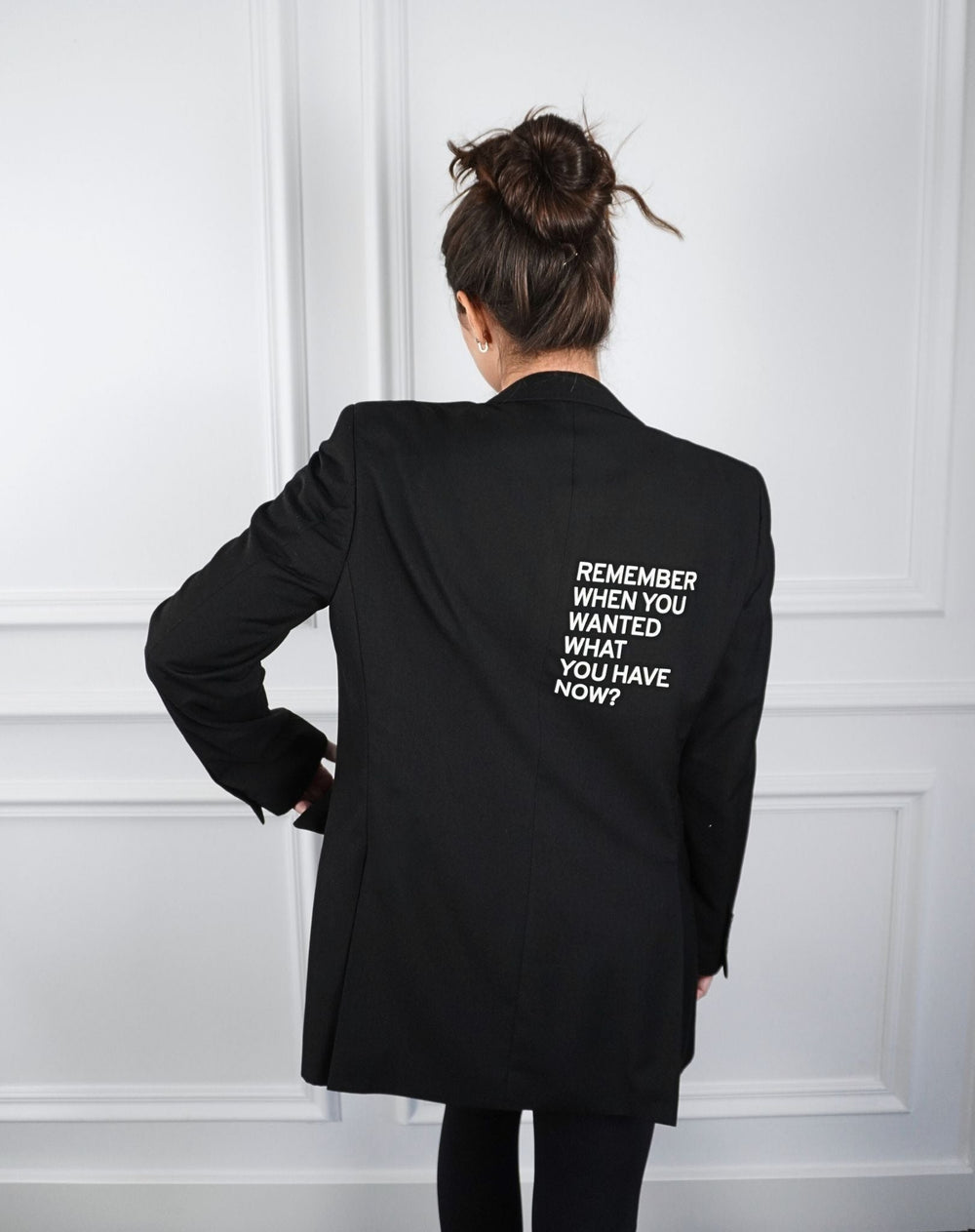 Remember when you wanted what you have now? Upcycled Blazer