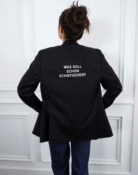 Was soll schon schiefgehen? Upcycled Blazer - OBLIVIOUS?