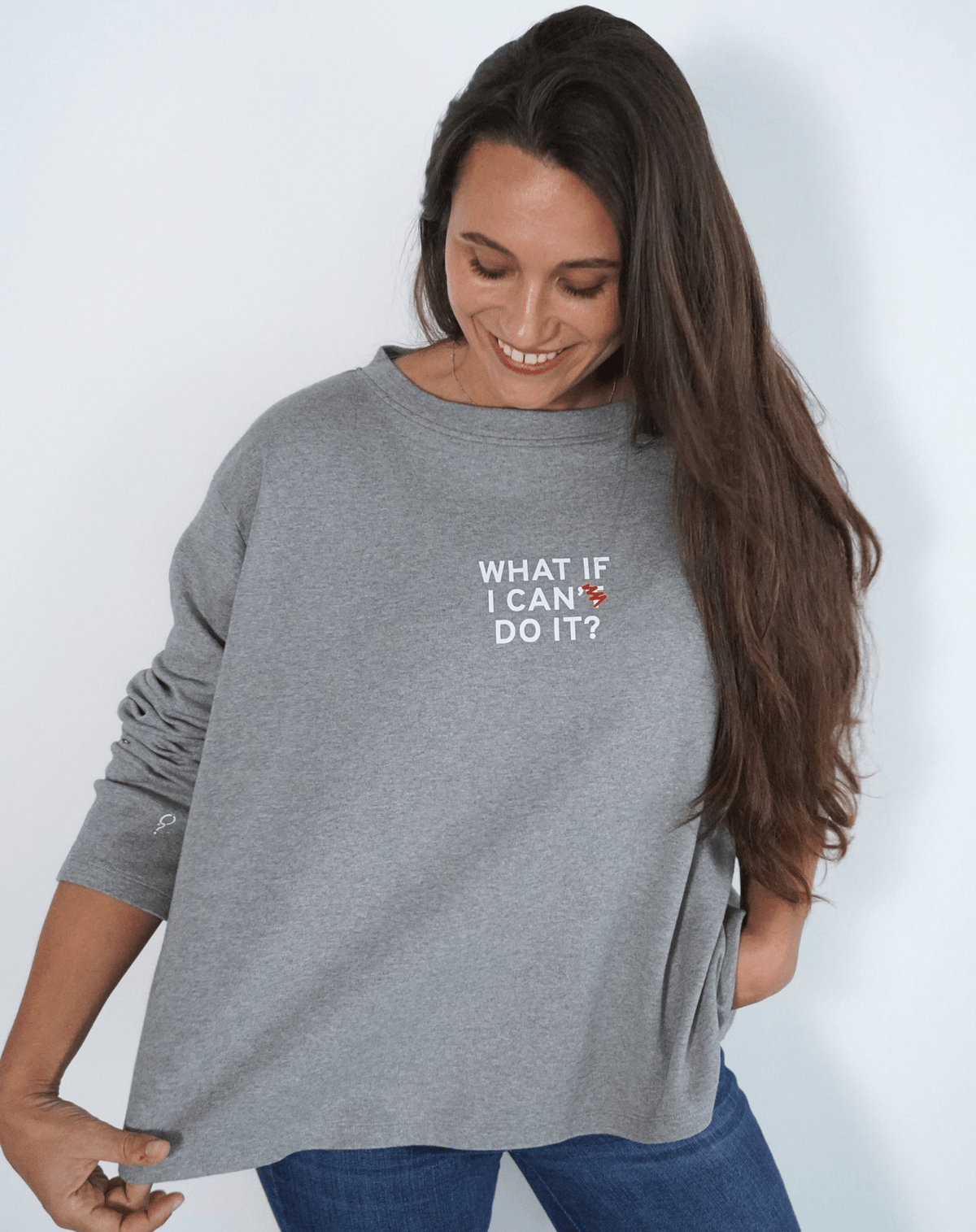 What if I can do it? Flowy Long Sleeve - OBLIVIOUS?