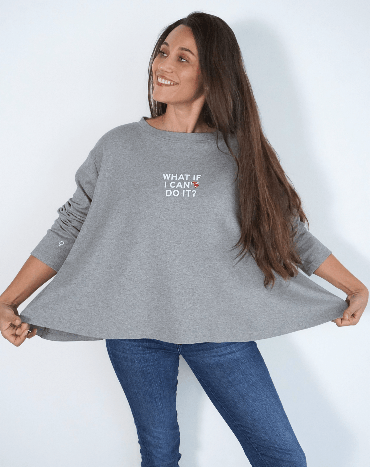 What if I can do it? Flowy Long Sleeve - OBLIVIOUS?