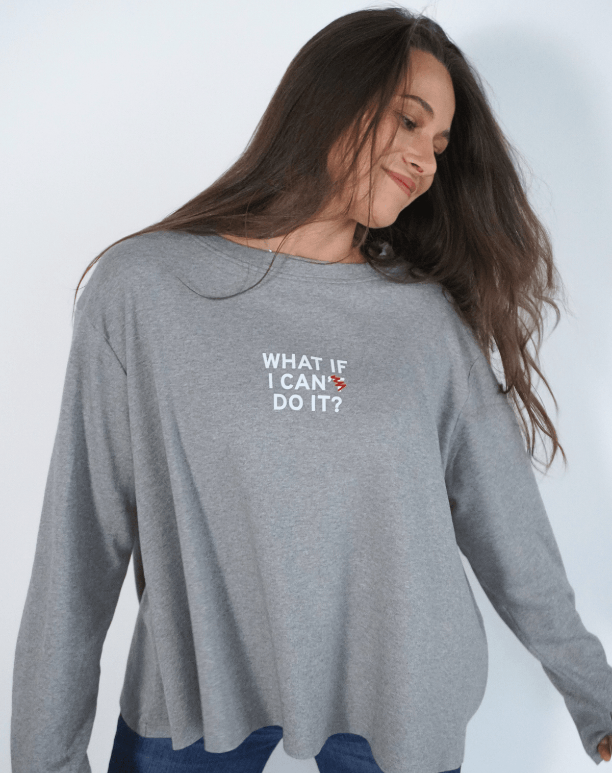 What if I can do it? Flowy Long Sleeve - OBLIVIOUS?