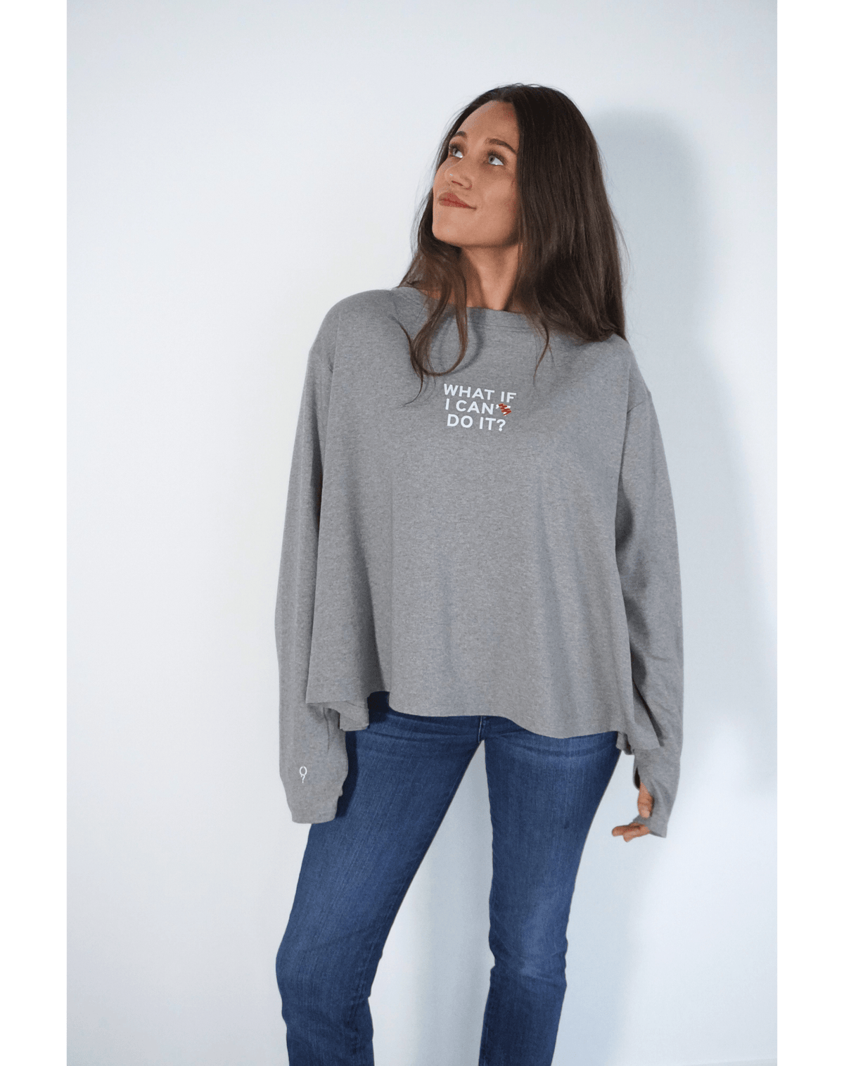 What if I can do it? Flowy Long Sleeve - OBLIVIOUS?