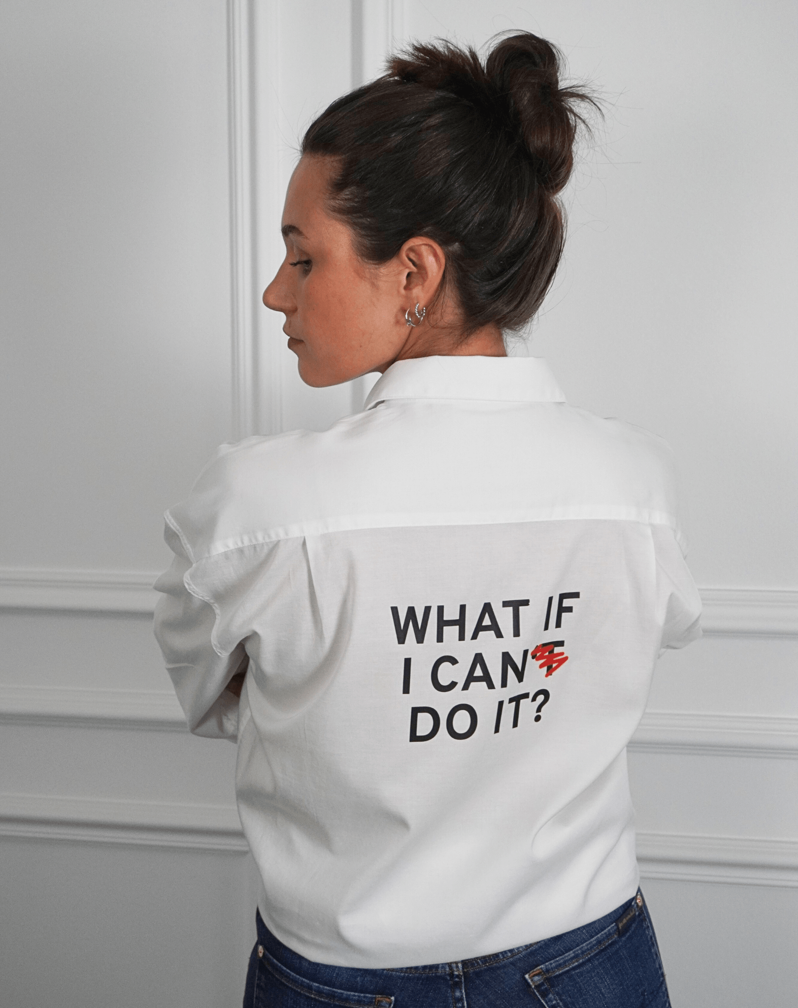 What if I can do it? White Shirt - OBLIVIOUS?