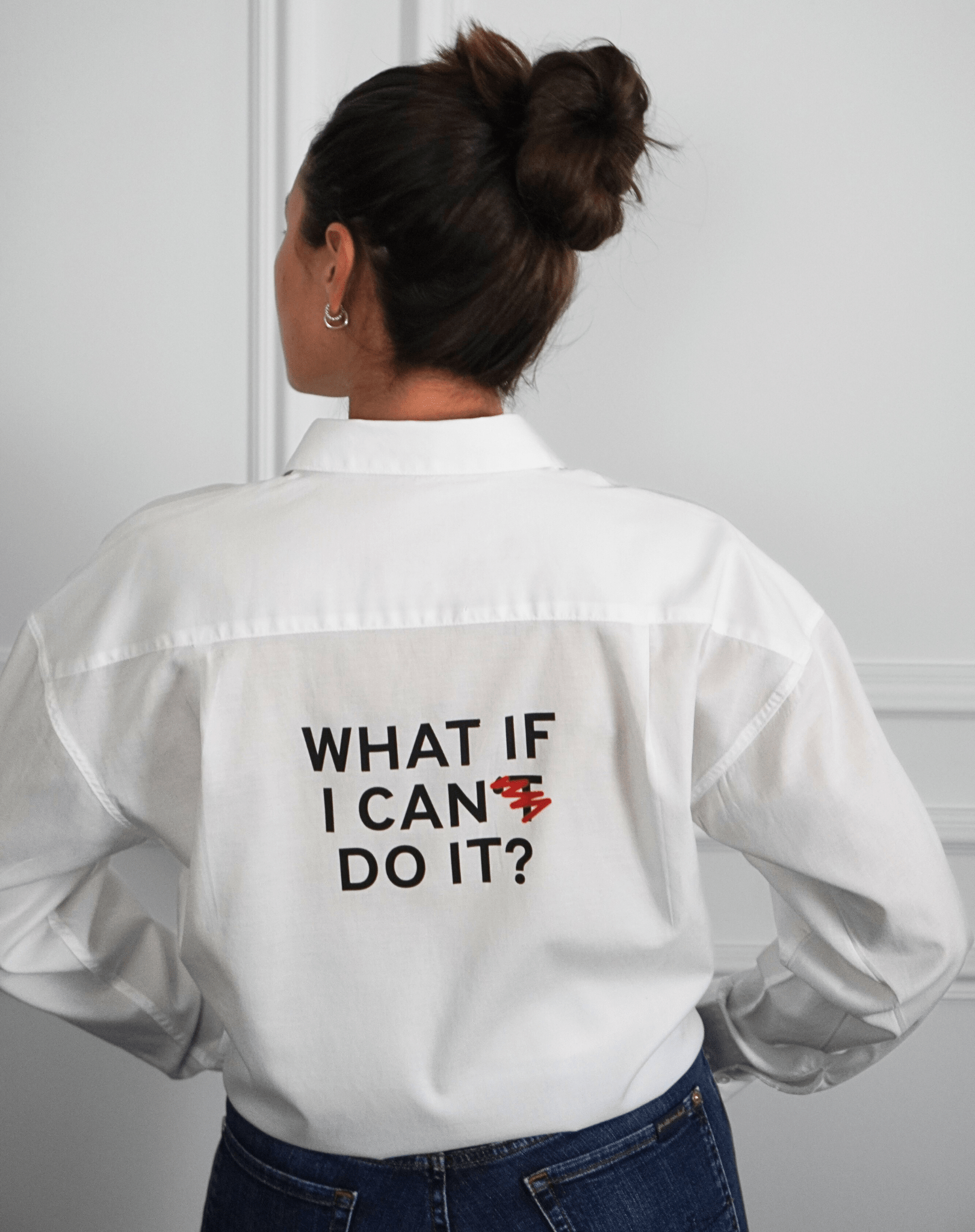 What if I can do it? White Shirt - OBLIVIOUS?