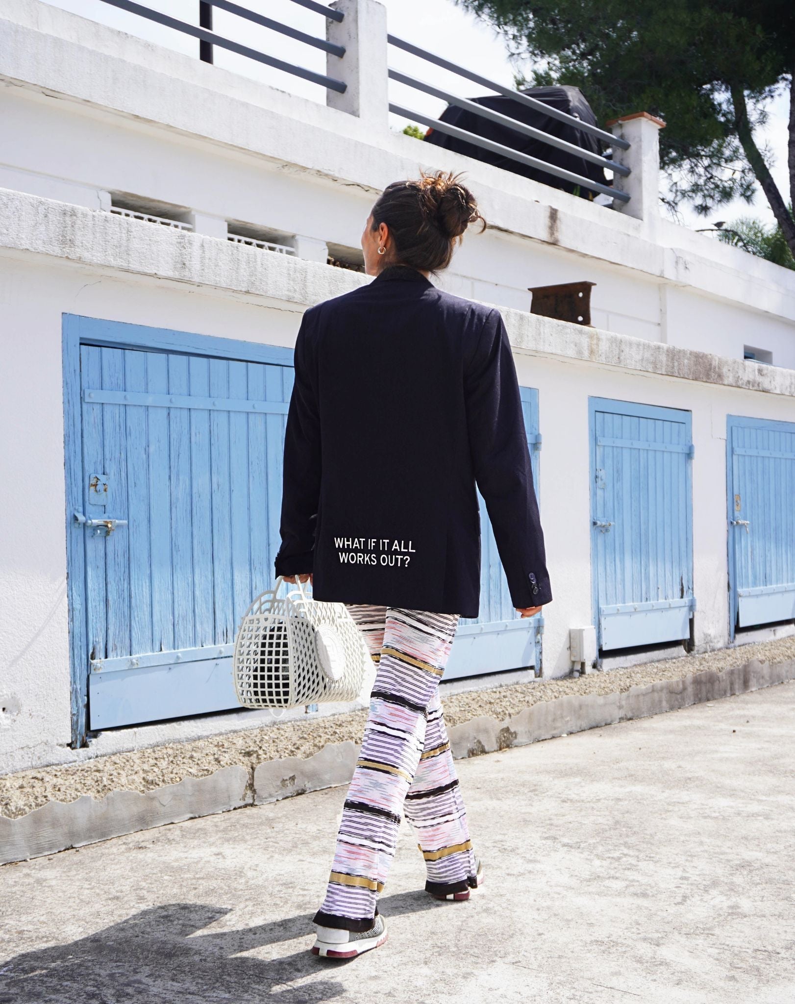 What if it all works out? Upcycled Blazer - OBLIVIOUS?