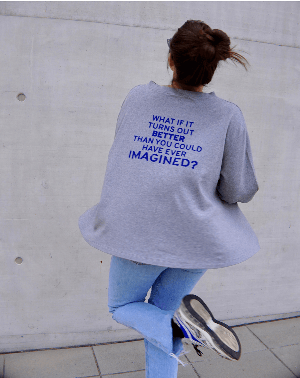 What if it turns out better than you could have ever imagined? Flowy Long Sleeve - OBLIVIOUS?