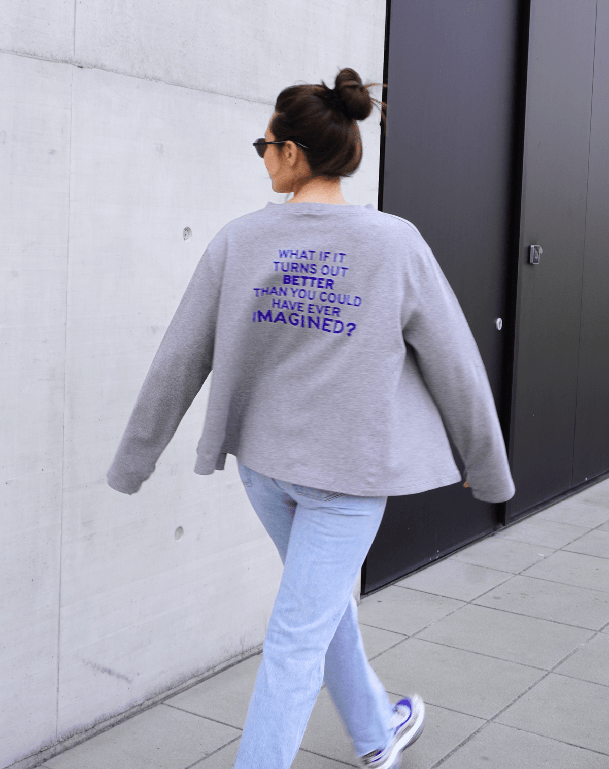 What if it turns out better than you could have ever imagined? Flowy Long Sleeve - OBLIVIOUS?
