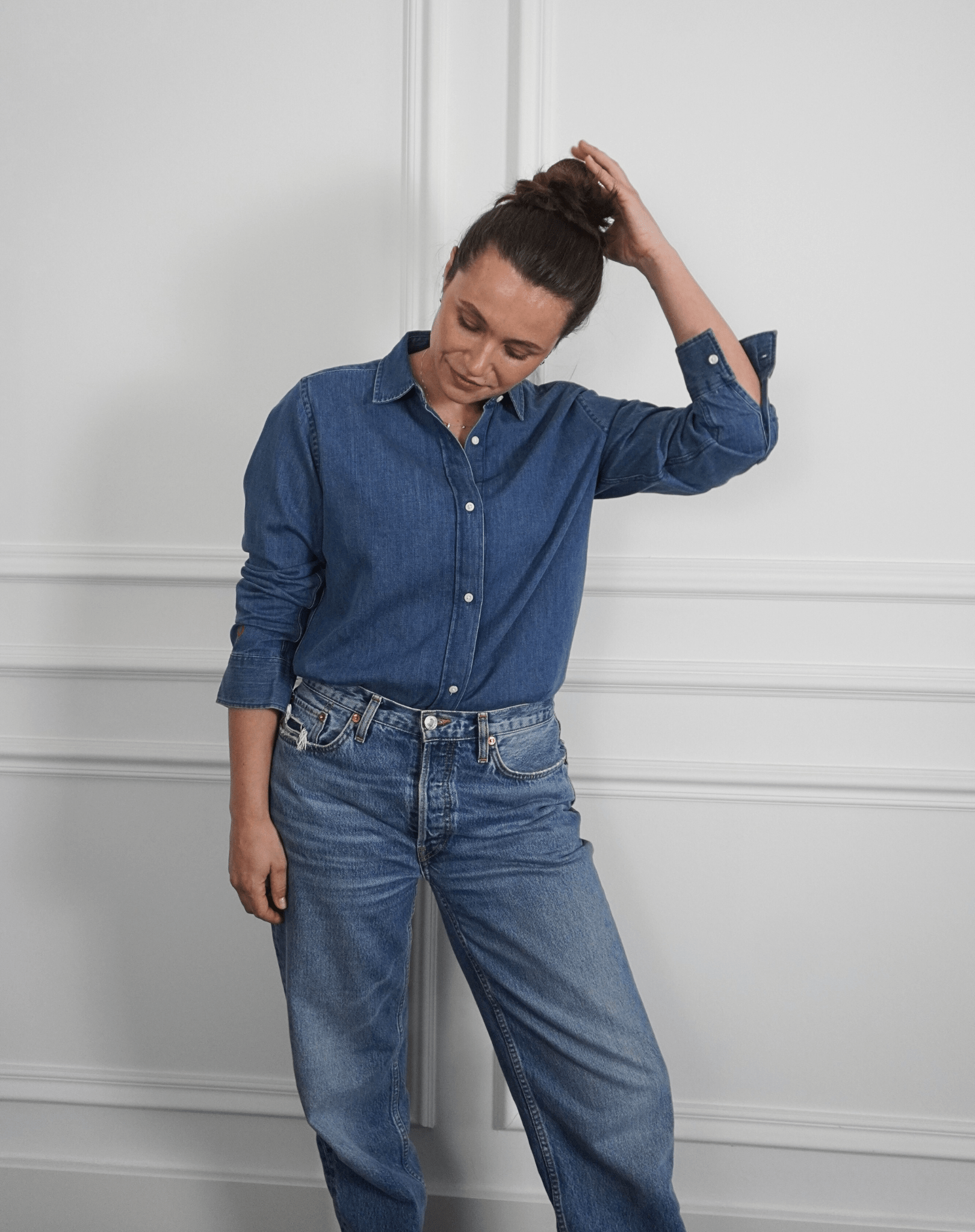 What if the bad & the good news is that nothing lasts forever? Denim Shirt - OBLIVIOUS?