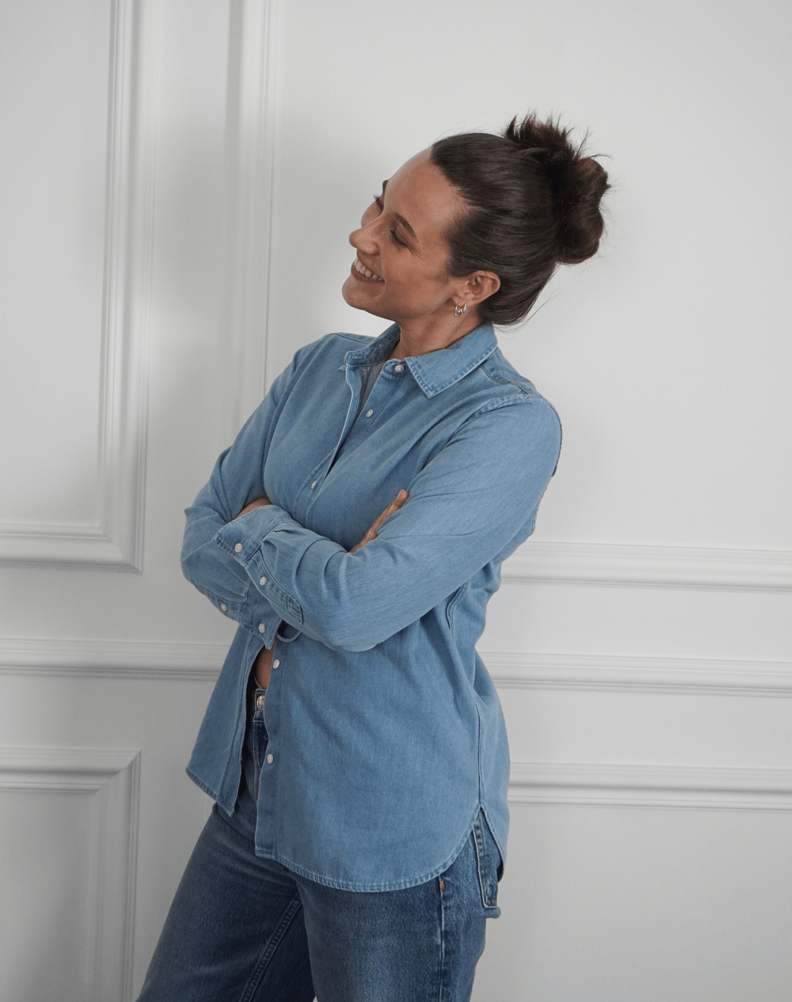 What if the bad & the good news is that nothing lasts forever? Denim Shirt - OBLIVIOUS?