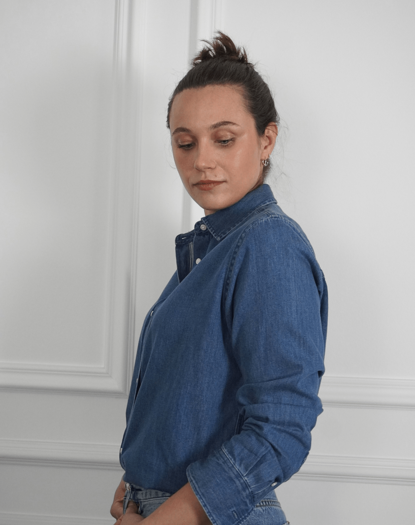 What if the bad & the good news is that nothing lasts forever? Denim Shirt - OBLIVIOUS?