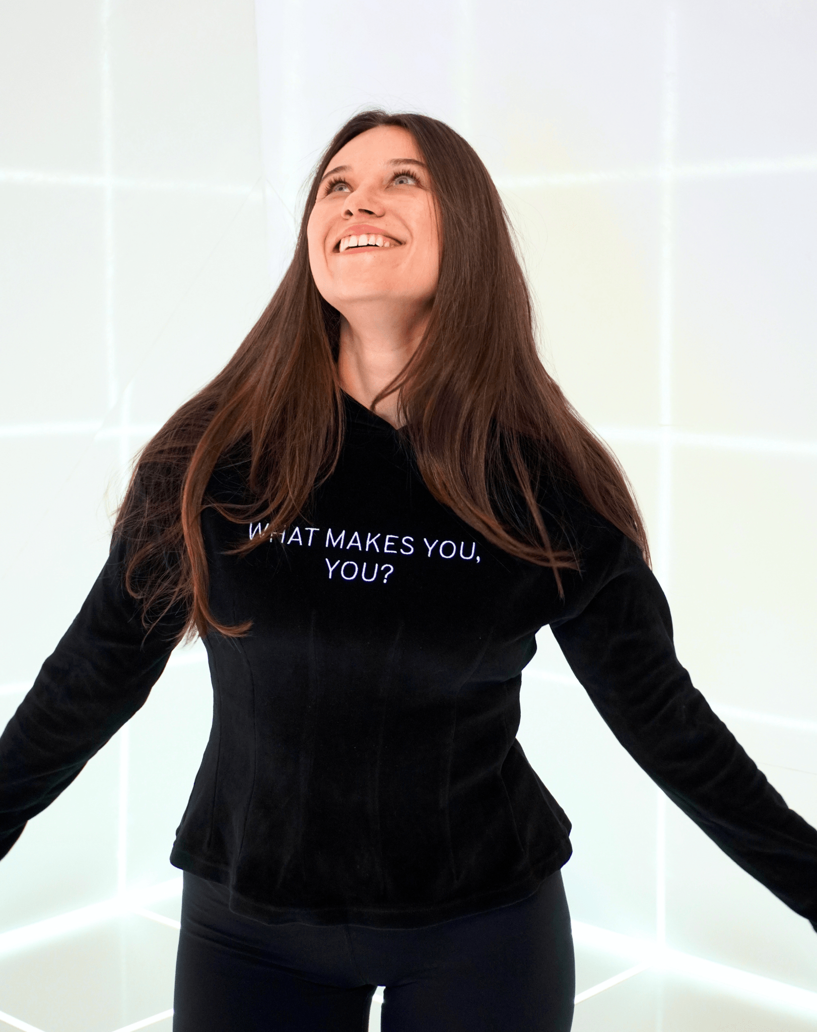 What makes you, you? Velour Hoodie - OBLIVIOUS?