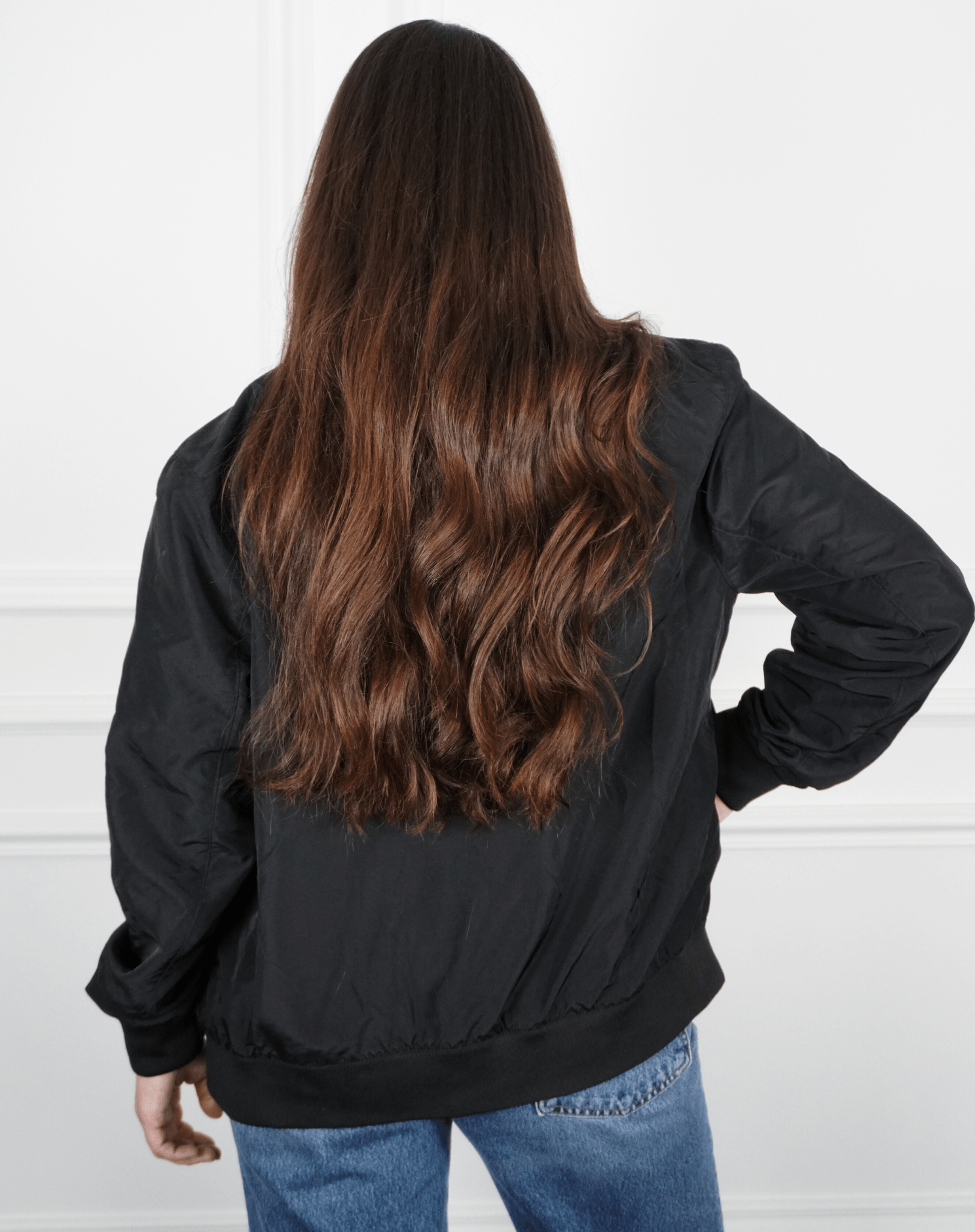 What's stopping you? Upcycled Bomber Jacket - OBLIVIOUS?