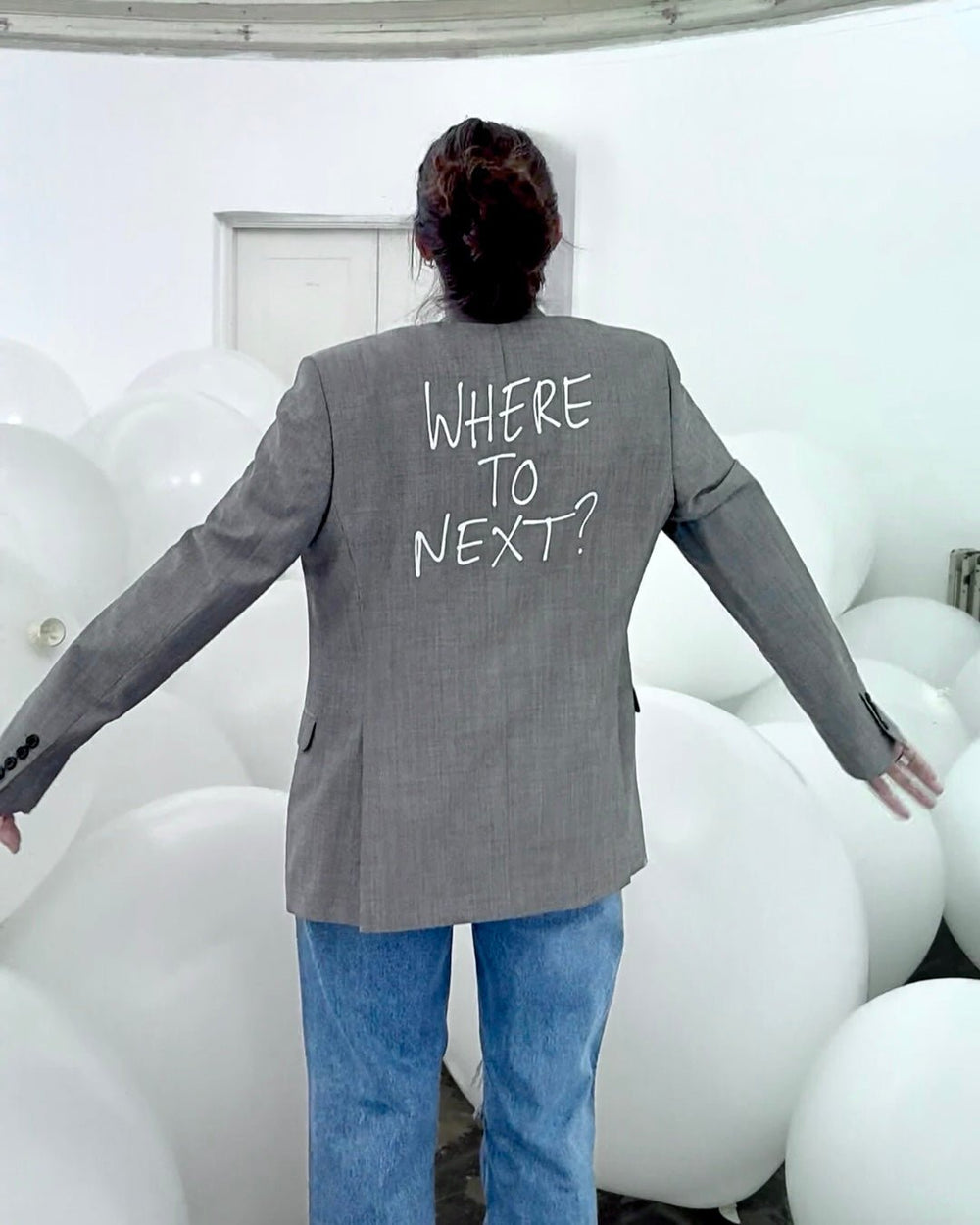 Where to next? Upcycled Blazer