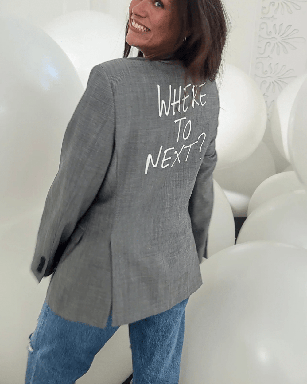 Where to next? Upcycled Blazer