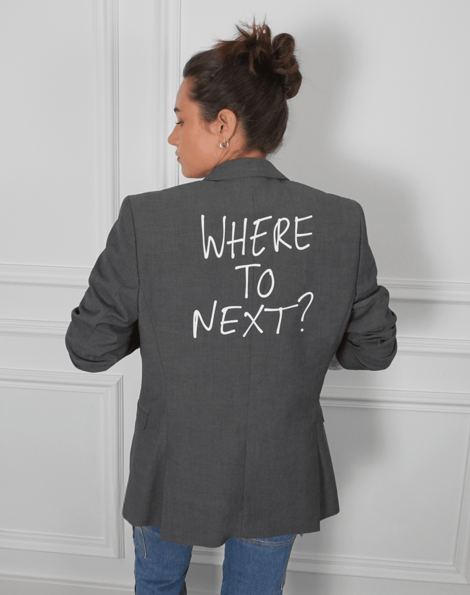 Where to next? Upcycled Blazer - OBLIVIOUS?
