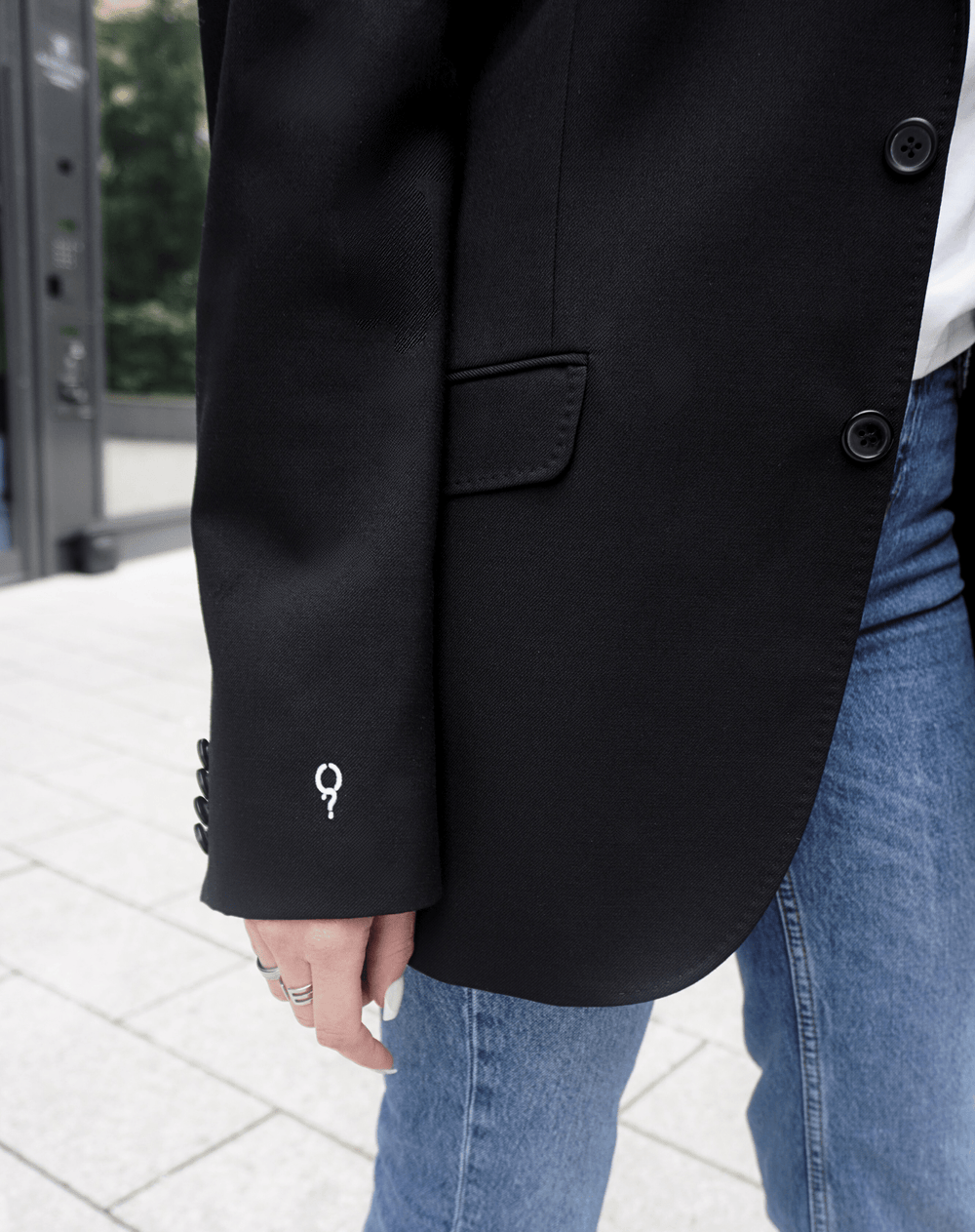 Who asked for your opinion? Upcycled Blazer - OBLIVIOUS?