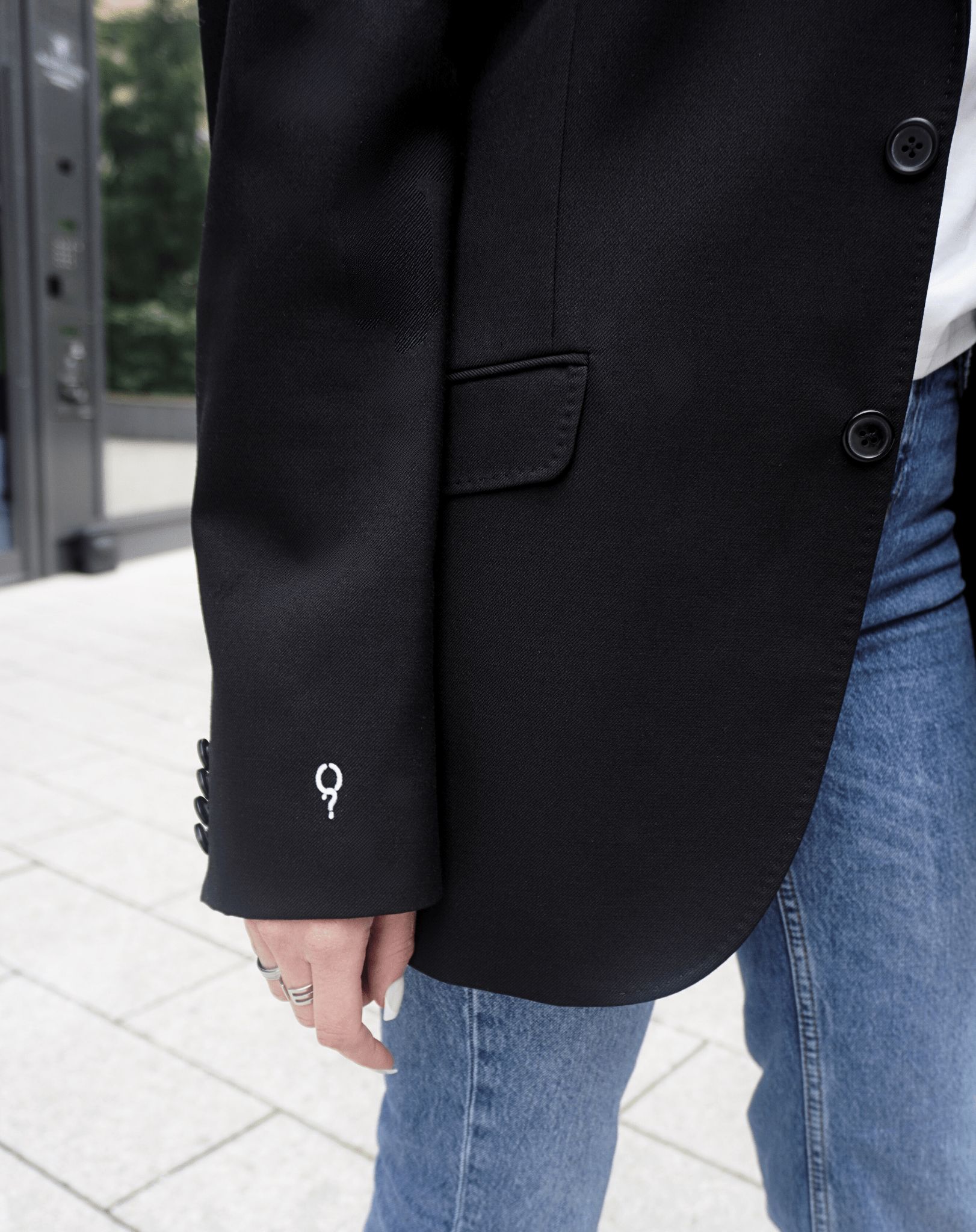 Who asked for your opinion? Upcycled Blazer - OBLIVIOUS?