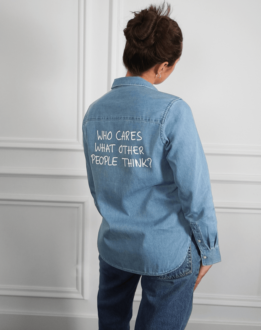 Who cares what other people think? Jeanshemd