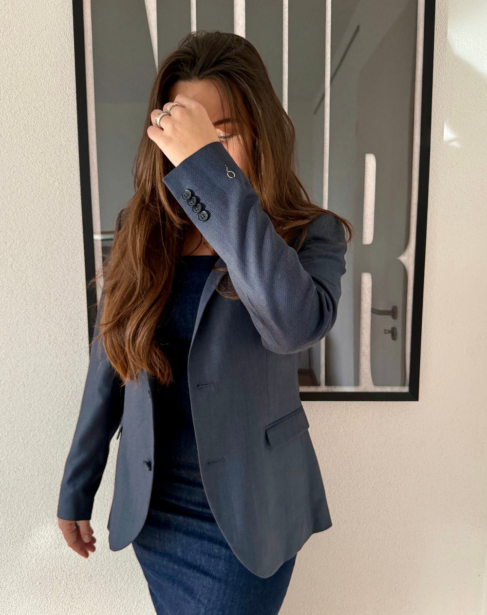 Who said nights were for sleep? Reflektierender Upcycled Blazer