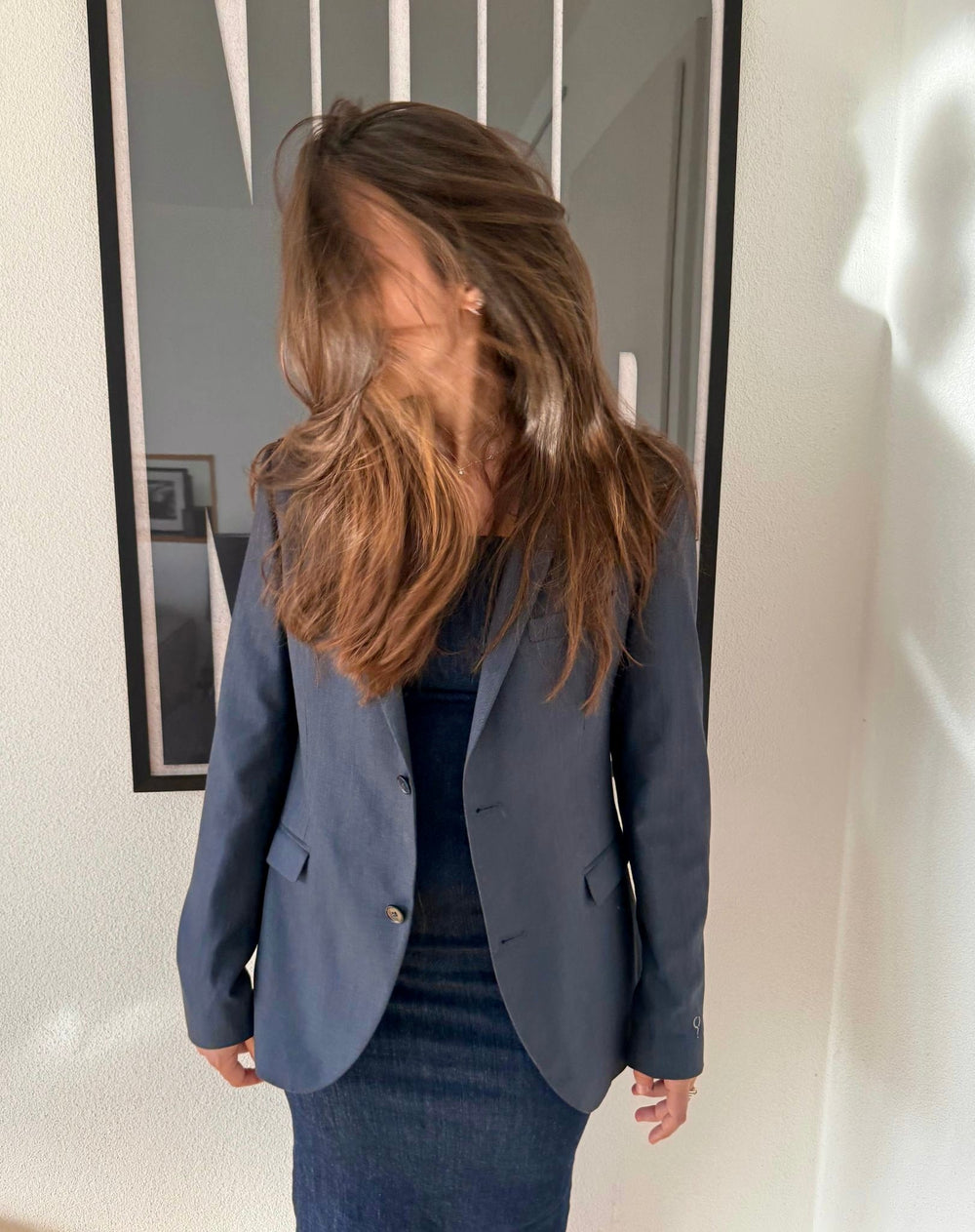 Who said nights were for sleep? Reflektierender Upcycled Blazer