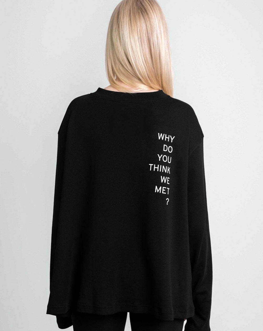 Why do you think we met?