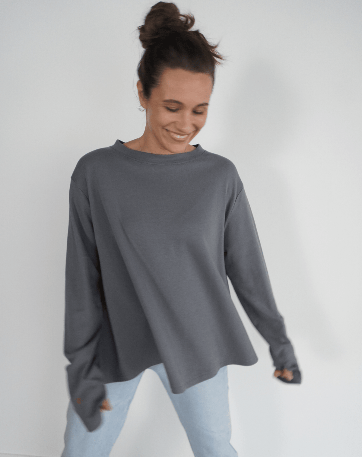 Why not? Flowy Long Sleeve - OBLIVIOUS?