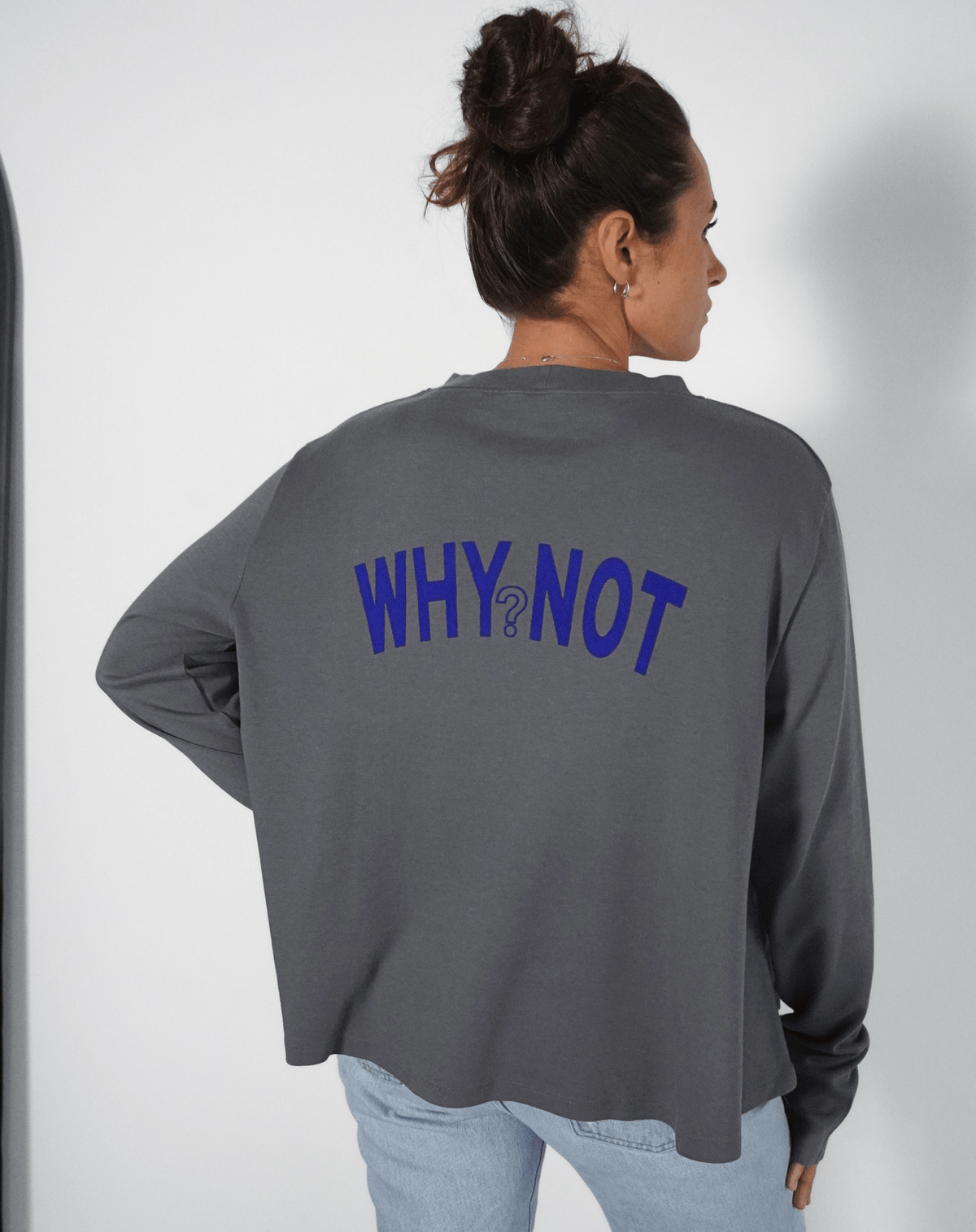 Why not? Flowy Long Sleeve - OBLIVIOUS?