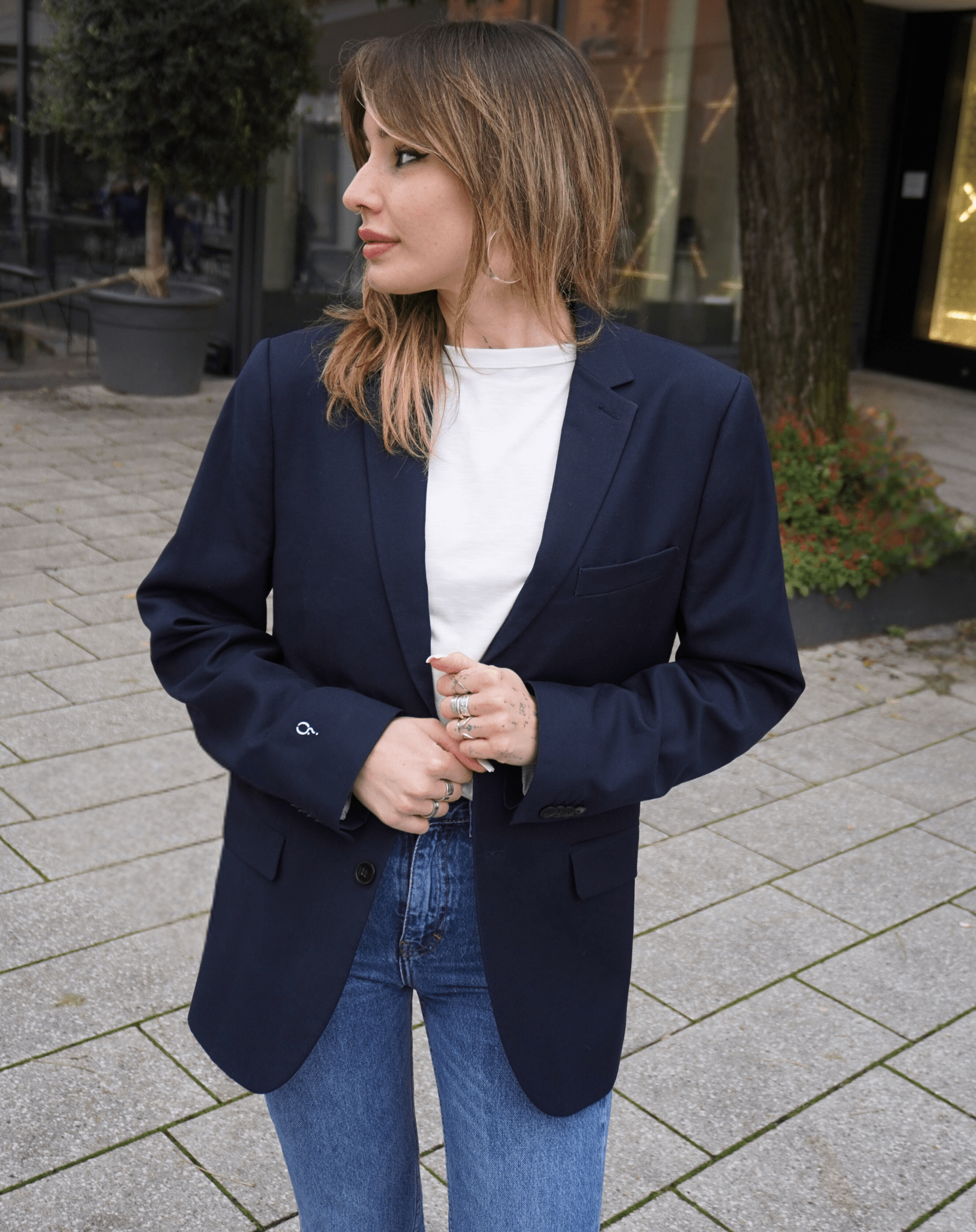 Will this matter a year from now? Upcycled Blazer - OBLIVIOUS?